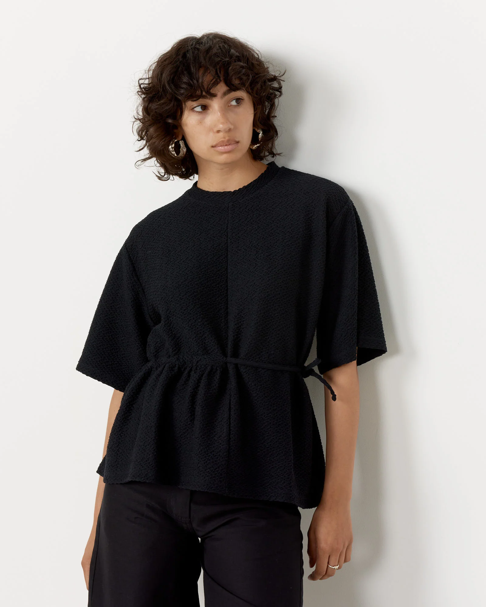 Mismatch T-Shirt in Black - Image 6