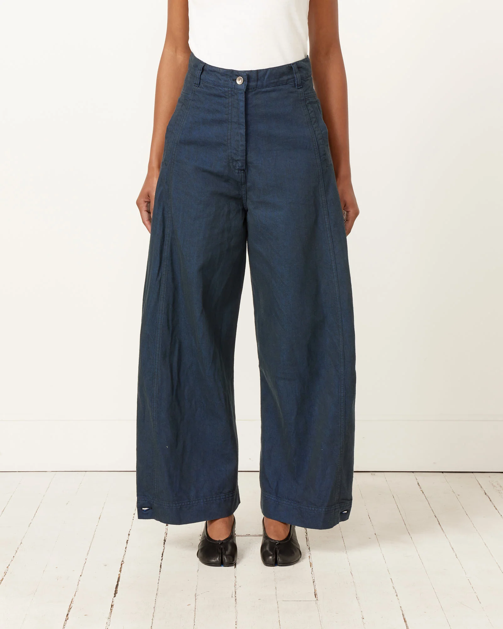 Post Denim Pant in Navy/Blue - Image 2