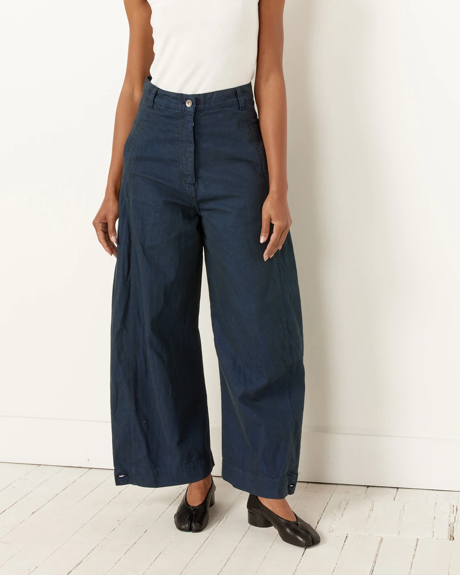 Post Denim Pant in Navy/Blue - Image 4
