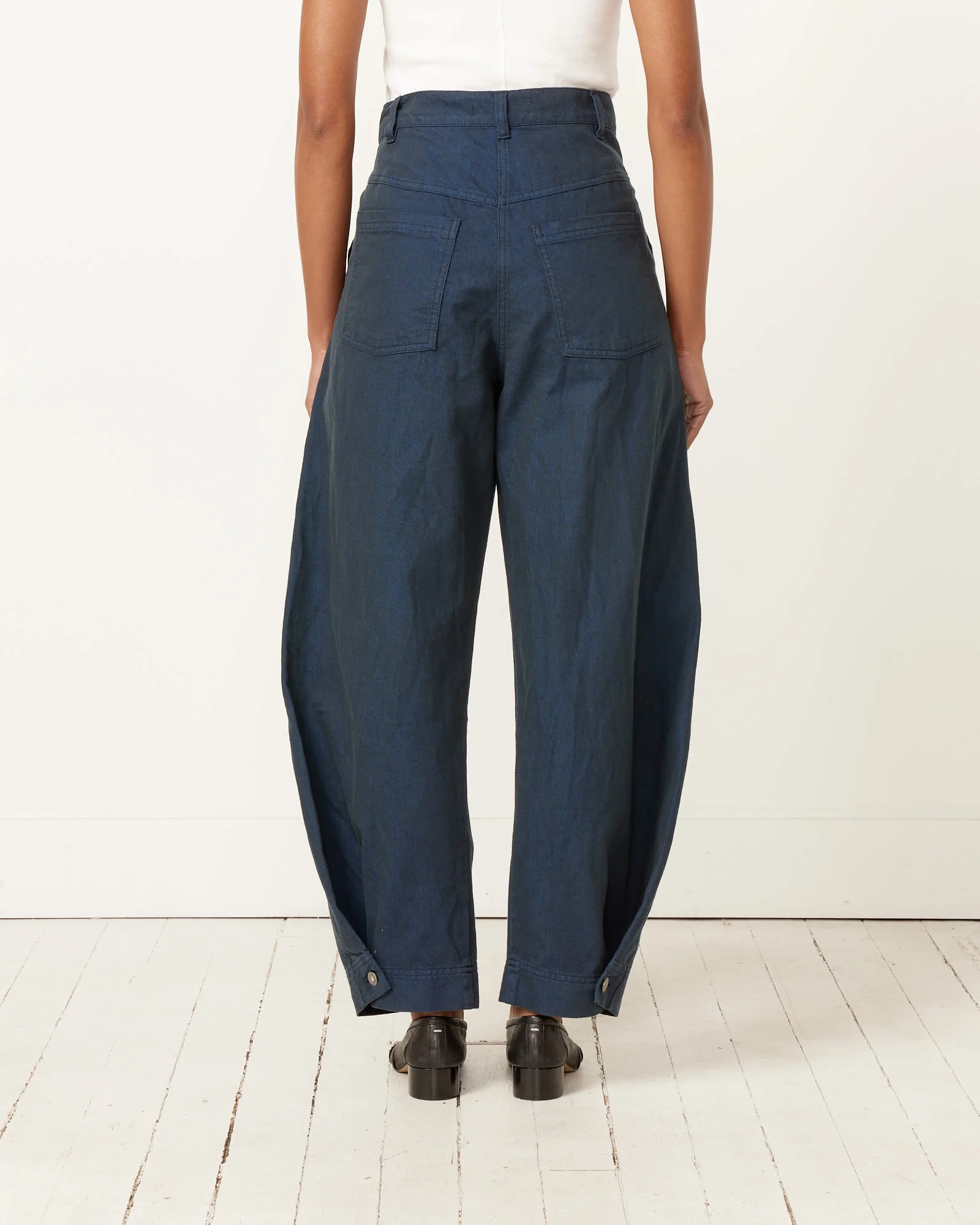 Post Denim Pant in Navy/Blue - Image 7