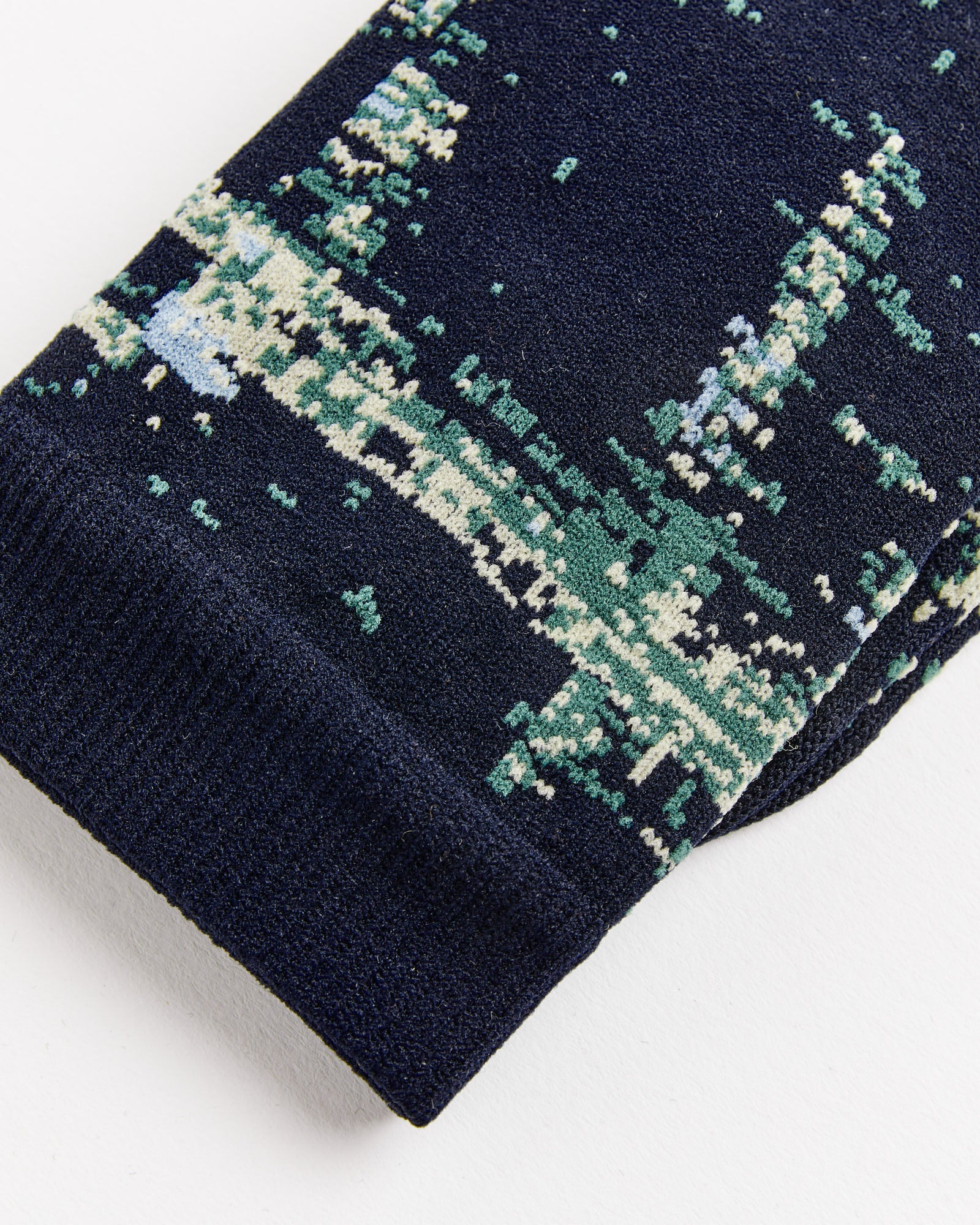 Screen Socks in Black/Green - Image 2