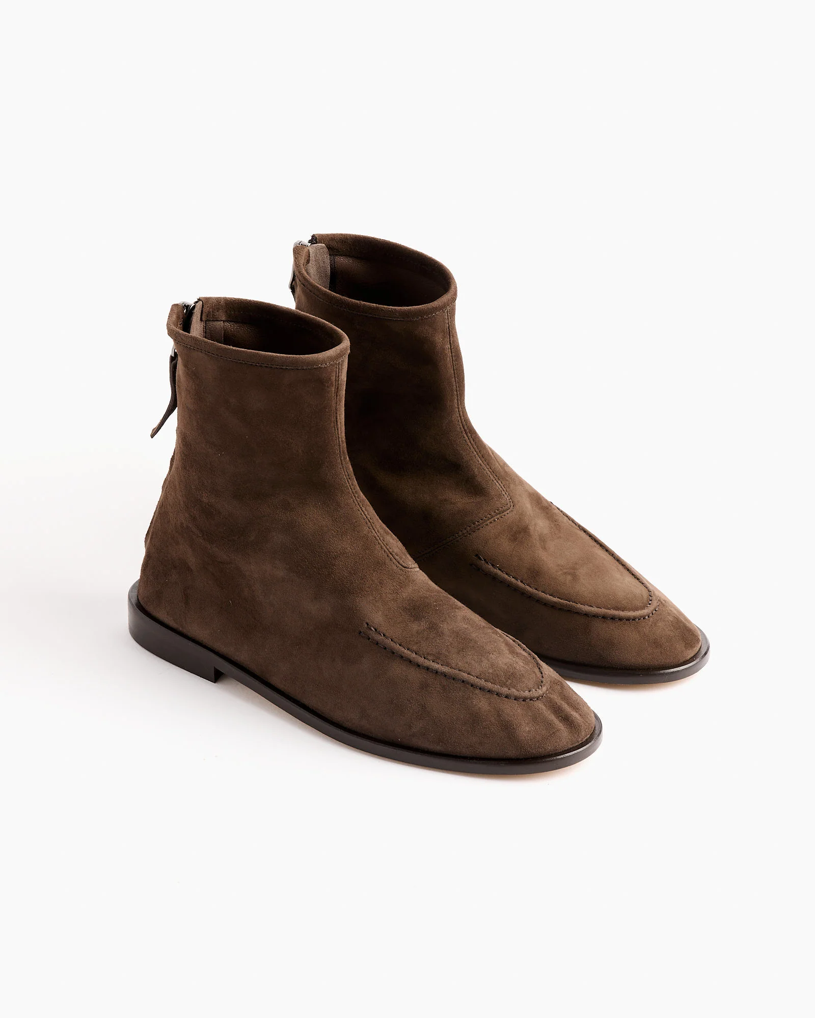 Juliol Suede Boot in Dark Brown - Image 3