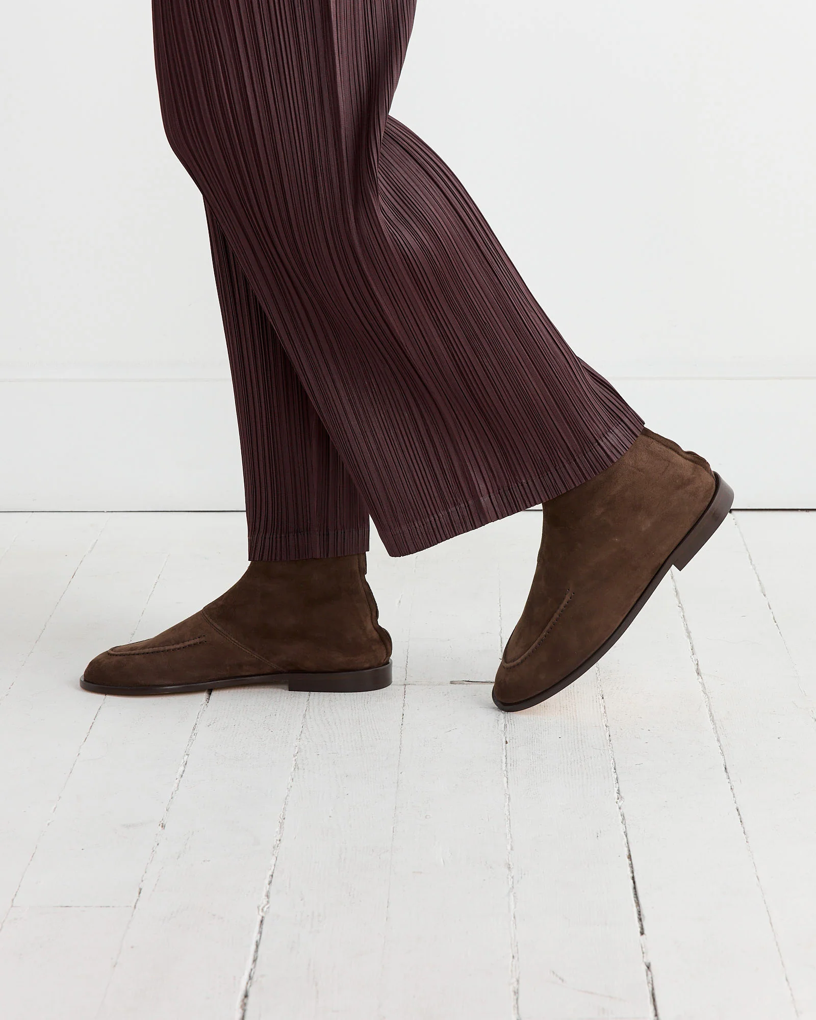 Juliol Suede Boot in Dark Brown - Image 4