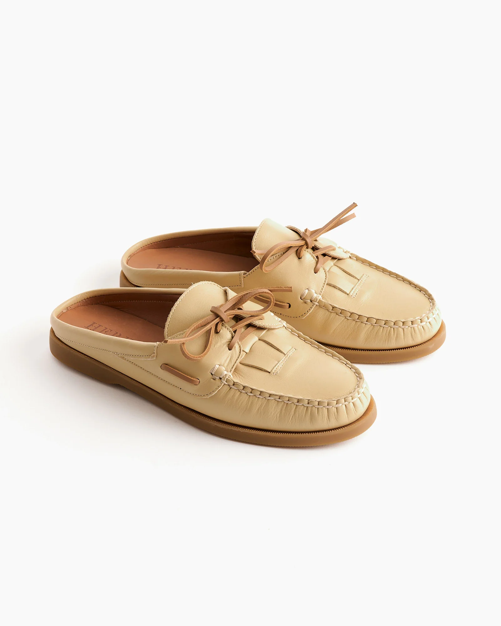Saler Mule Nautic in Oat/Beige - Image 4