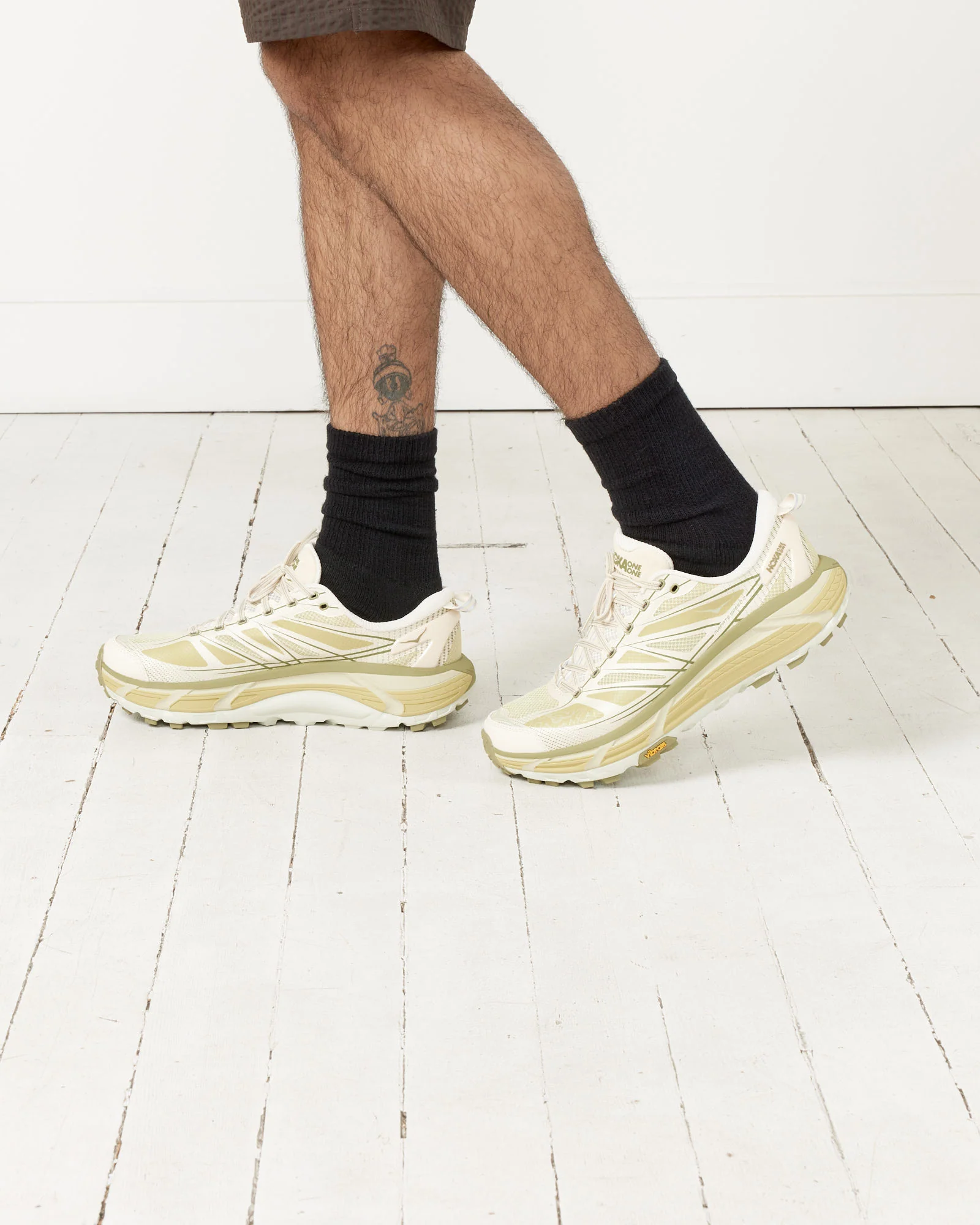 U Mafate Speed 2 Shoes in Eggnog/ Celery Root - Image 2