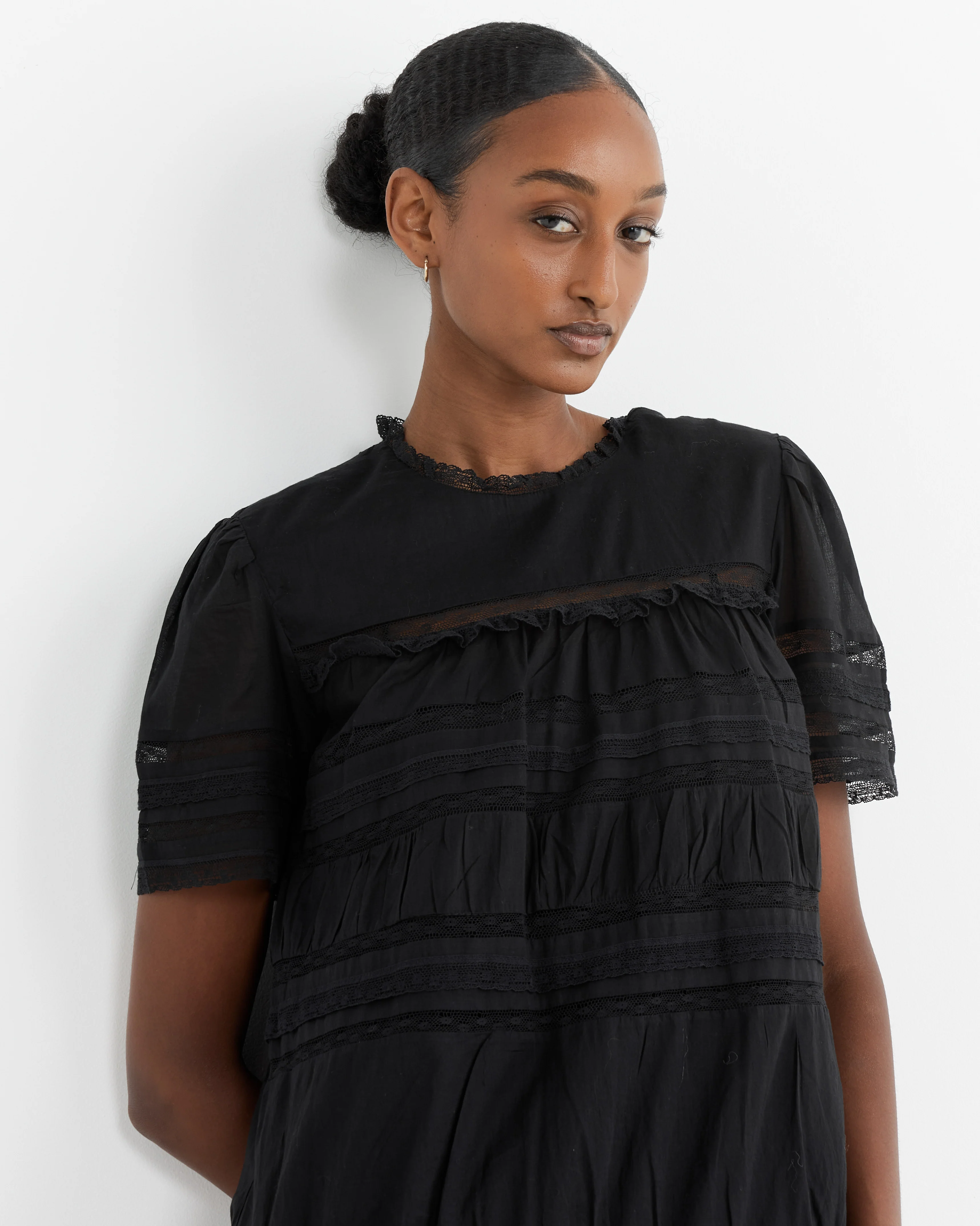 Geralda Dress in Black - Image 2