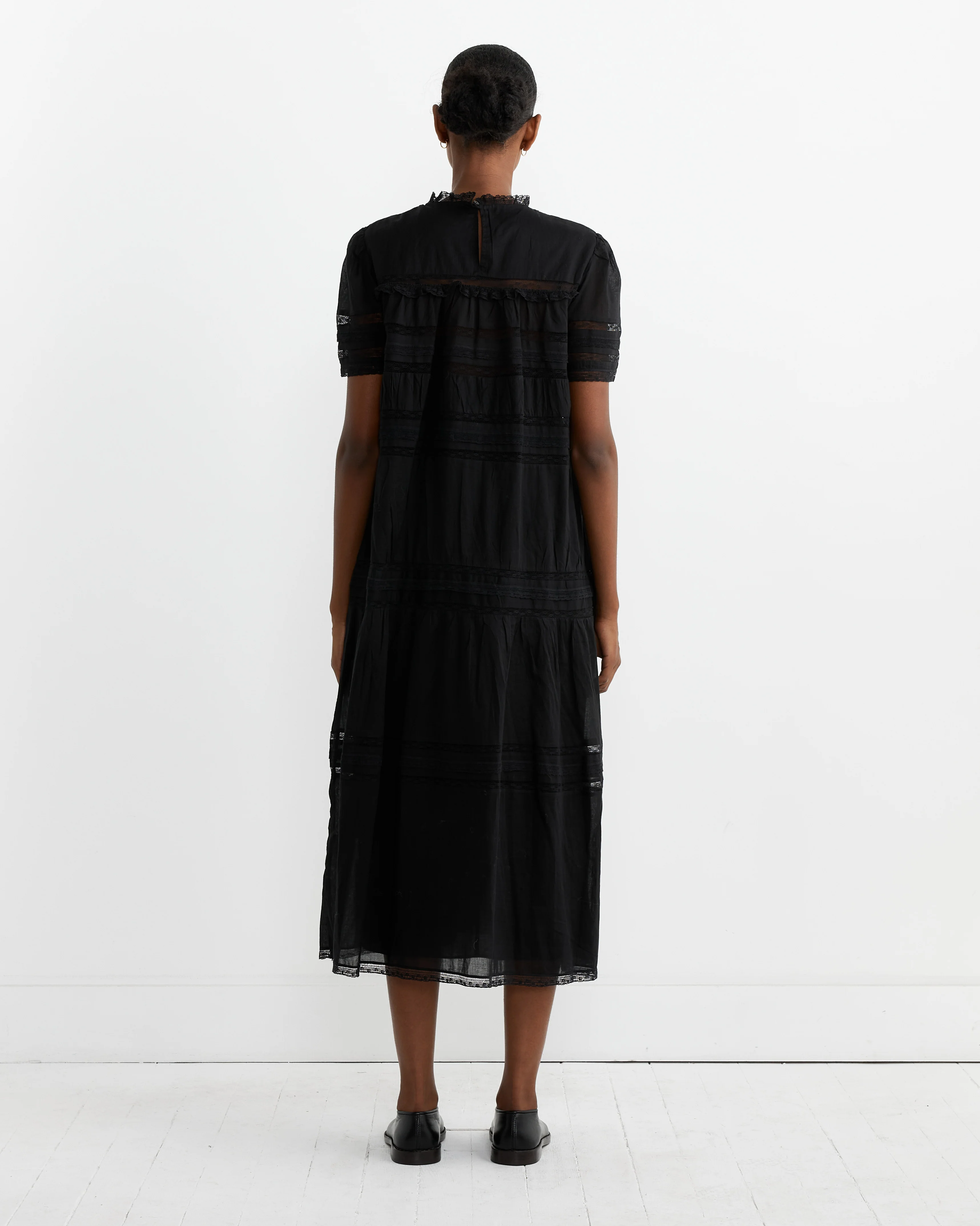 Geralda Dress in Black - Image 3