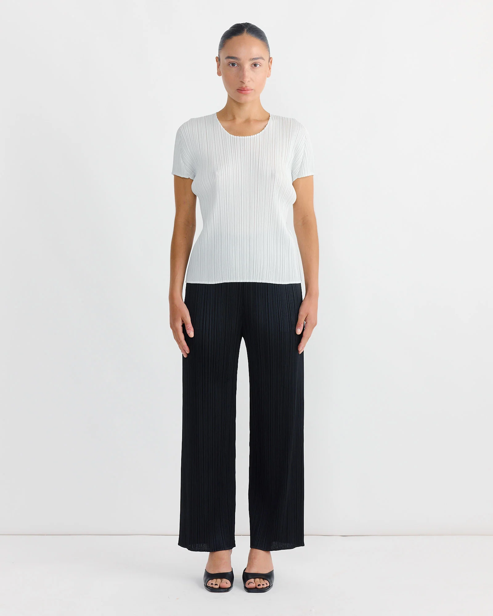 Monthly Colors April Top in Ice White - Image 2