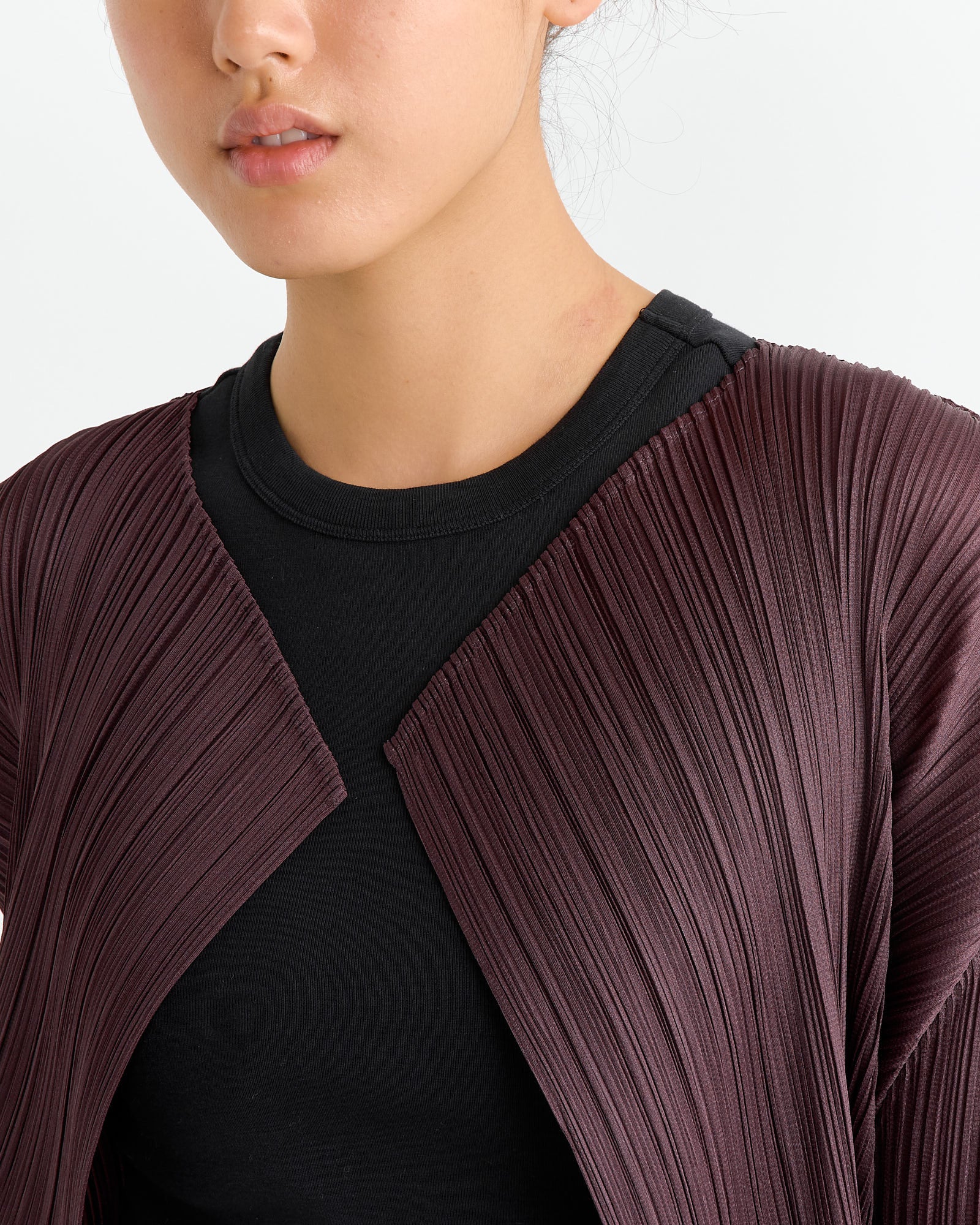MC Sept Cardigan in Dark Brown - Image 3