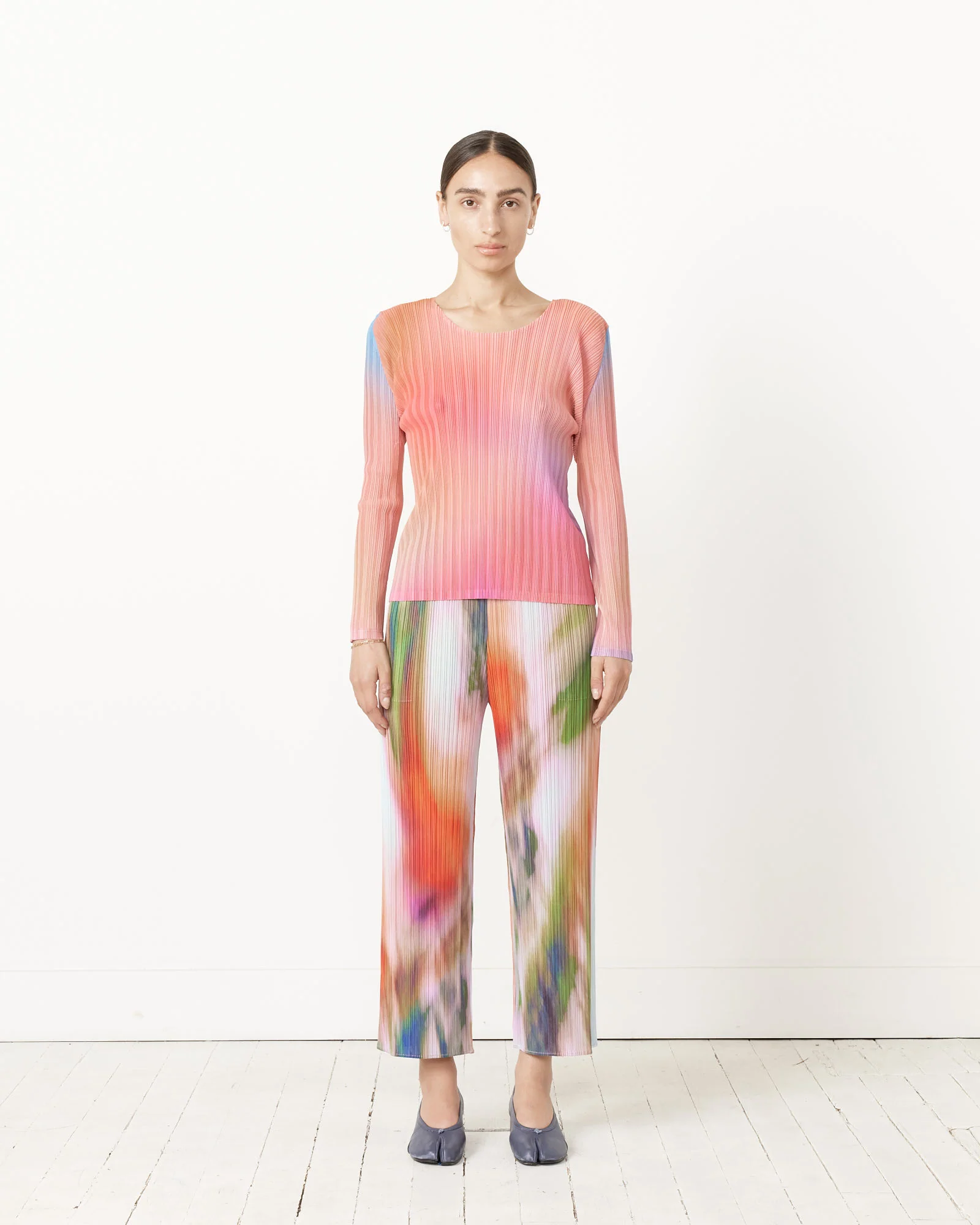 Melty Rib Top in Pink - Image 2