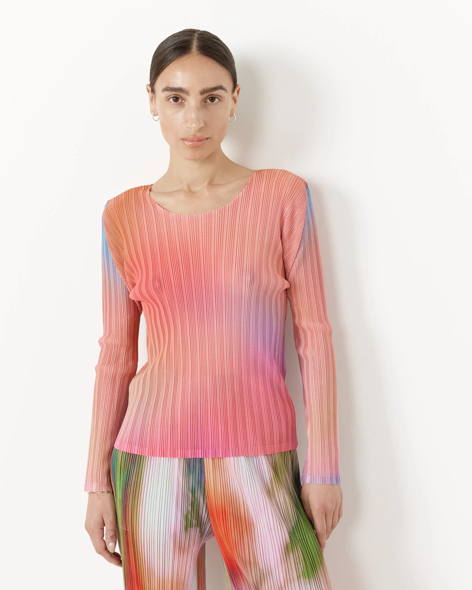 Melty Rib Top in Pink - Image 3