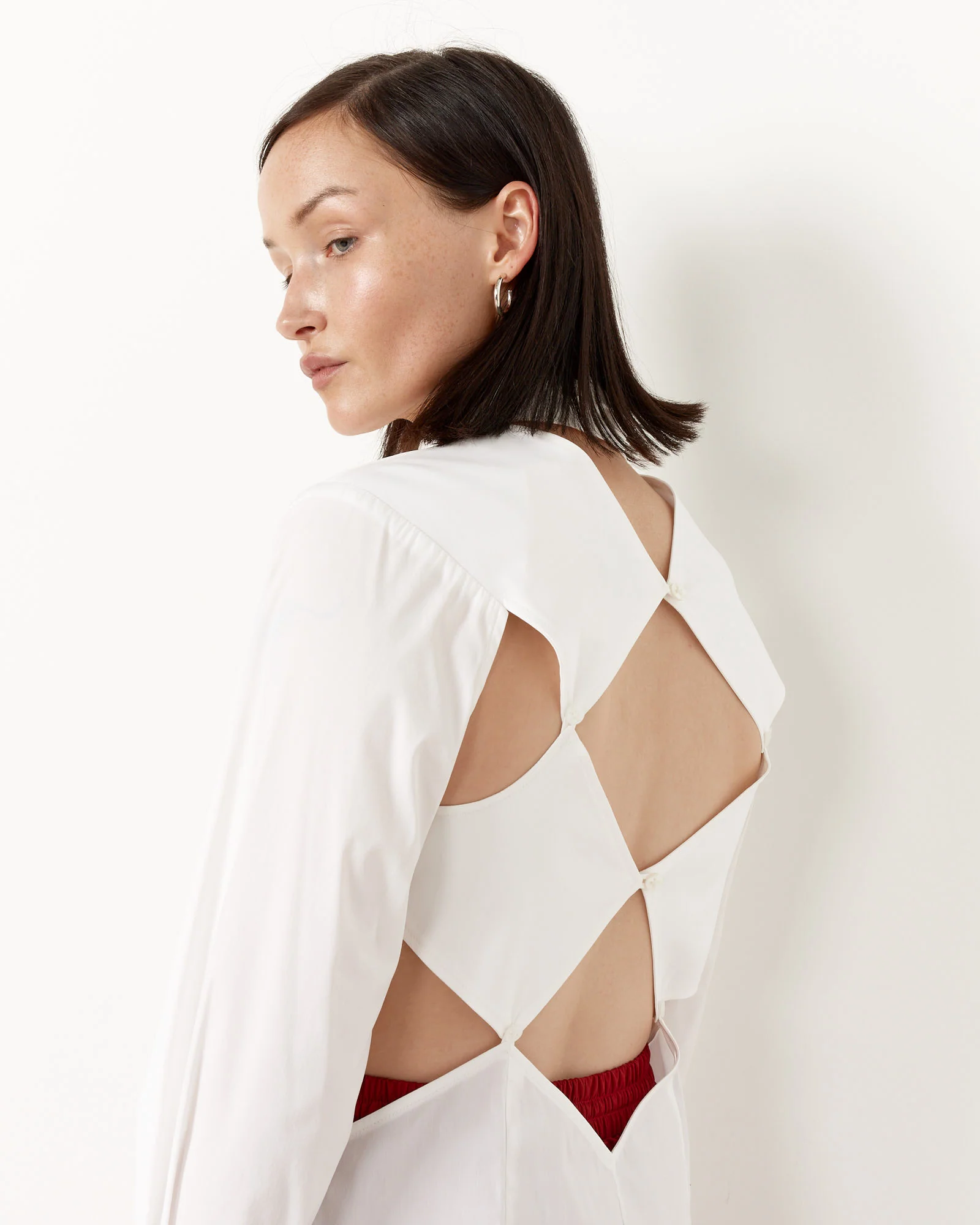 Squares Cotton-Poplin Shirt - Image 3