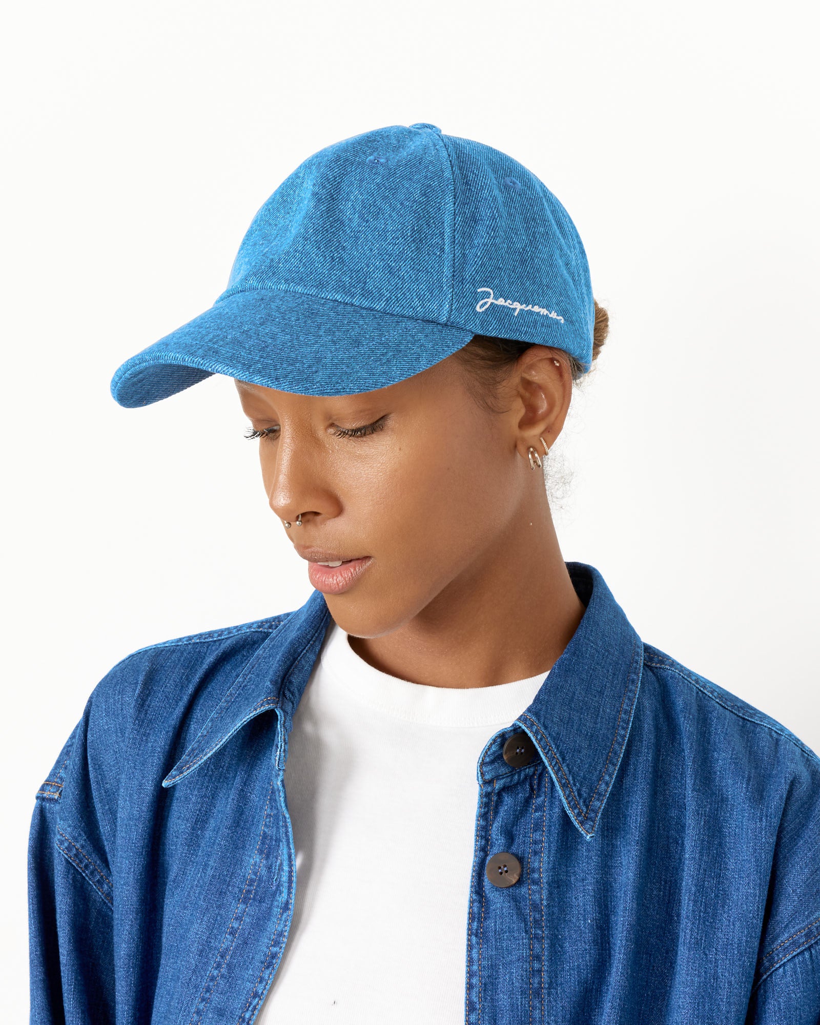 La Casquette Hat in Blue - Image 2
