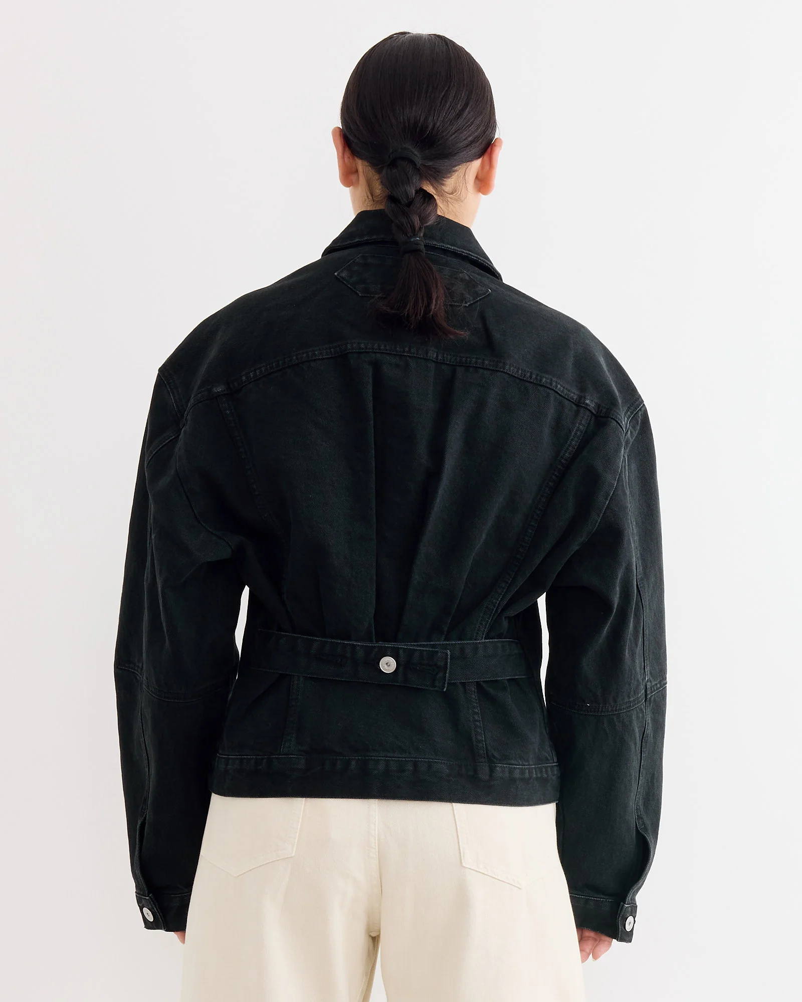 La Veste De-Nimes Jacket in Black - Image 2