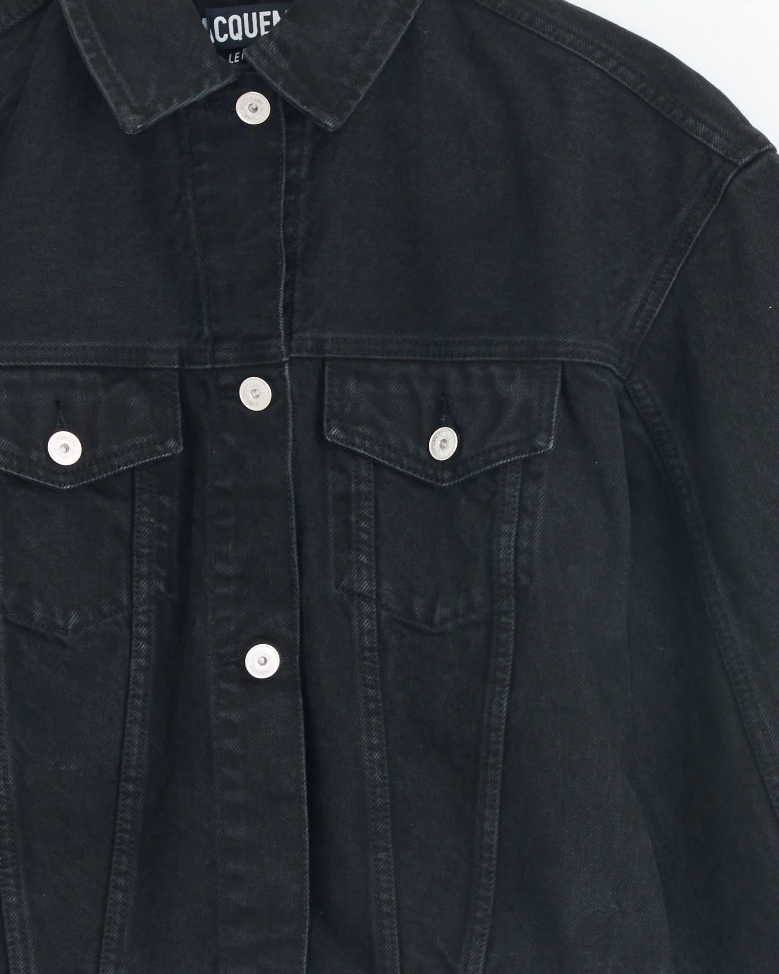 La Veste De-Nimes Jacket in Black - Image 4