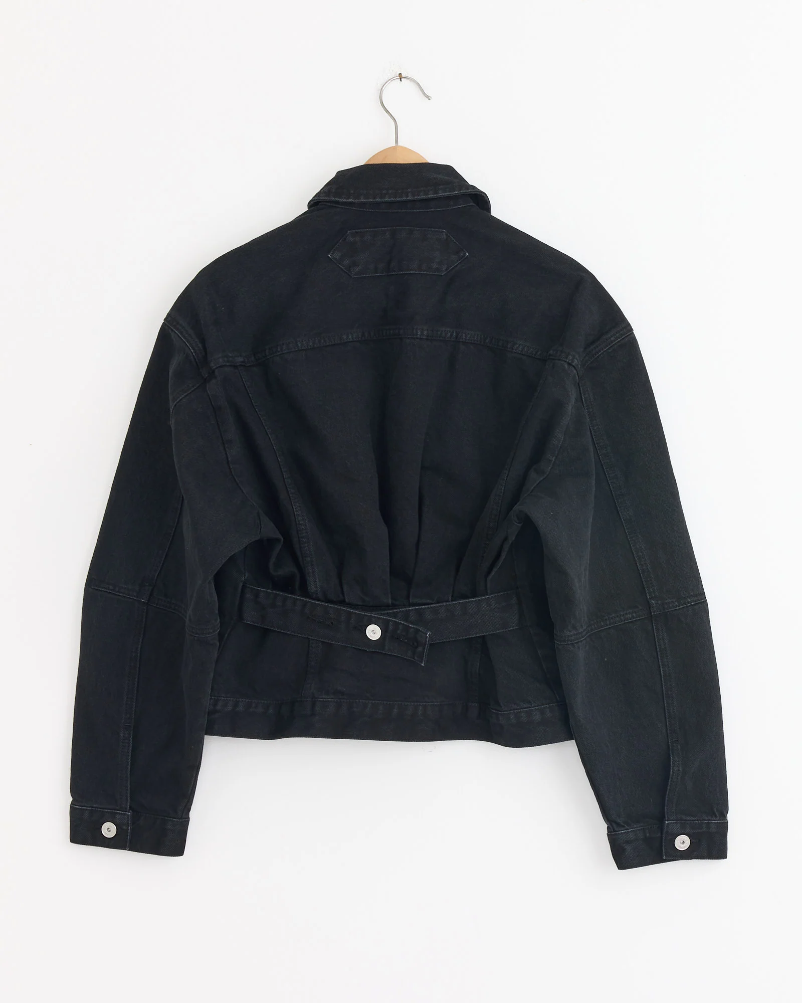 La Veste De-Nimes Jacket in Black - Image 5