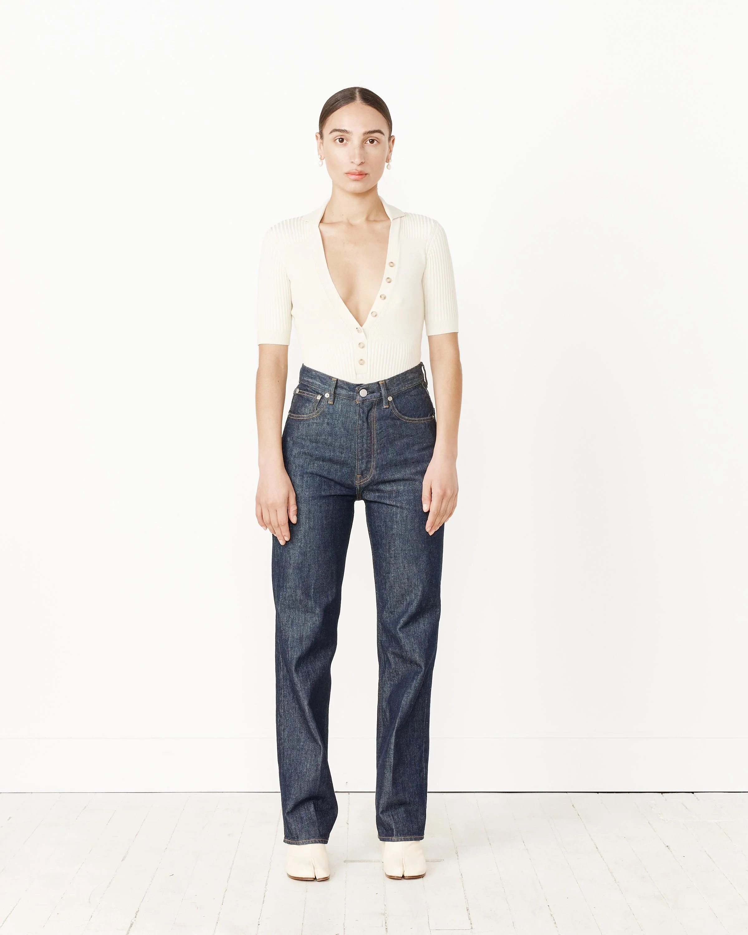 Le Body Yauco Bodysuit in Off White - Image 2