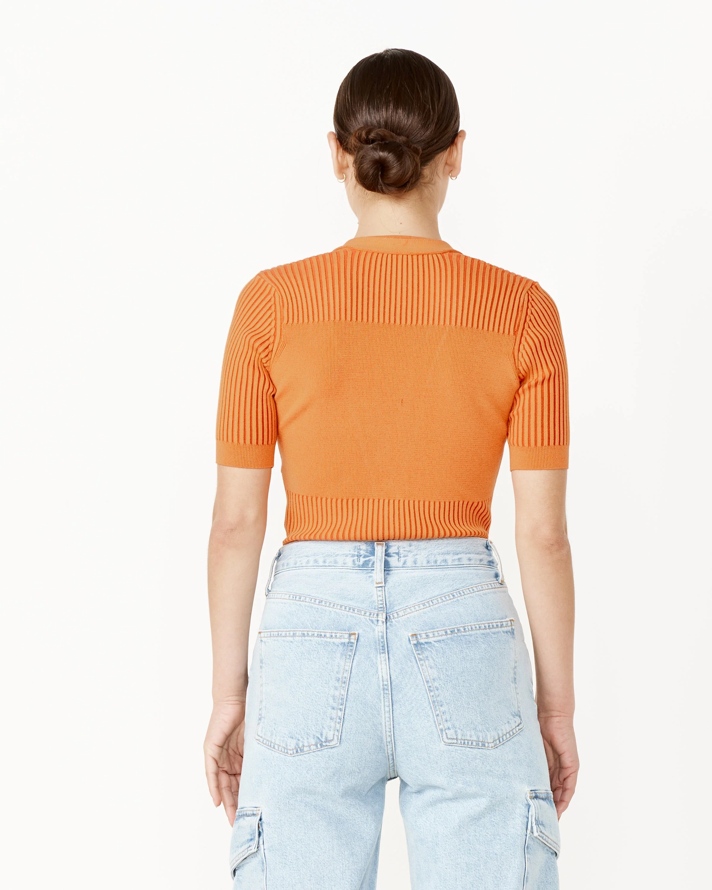 Le Body Yauco Bodysuit in Orange - Image 4