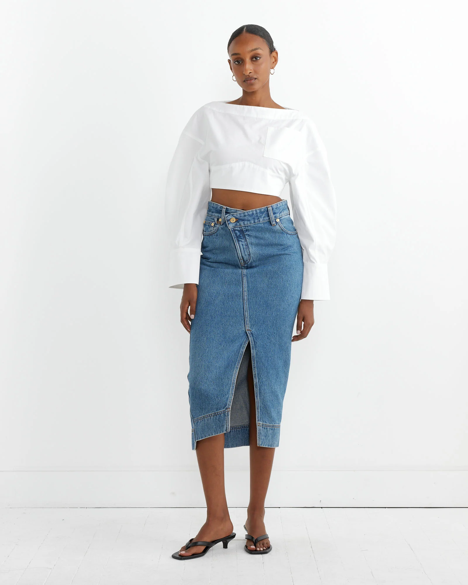 Le Haut Casaco Top in White - Image 2