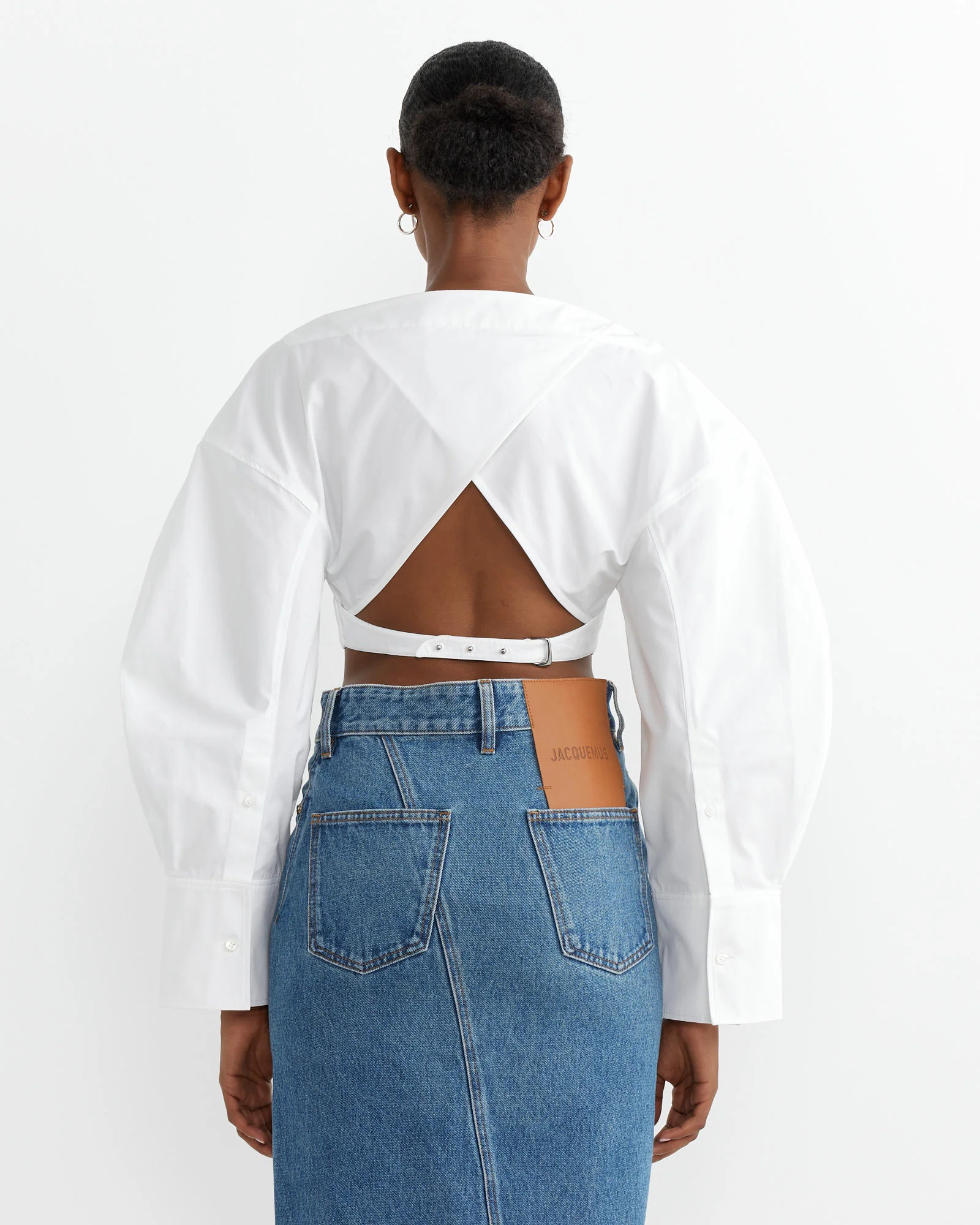Le Haut Casaco Top in White - Image 5
