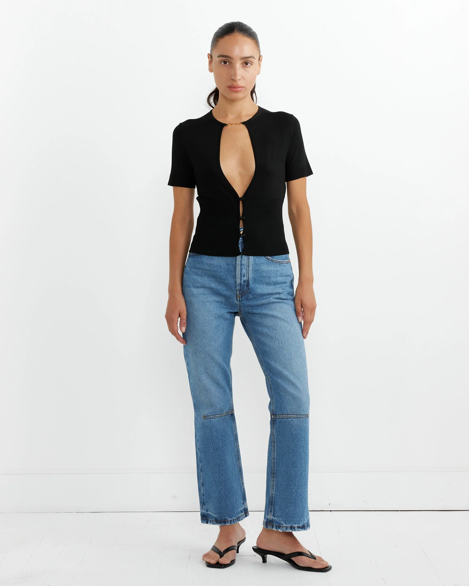 Le Haut Palu MC Top in Black - Image 2