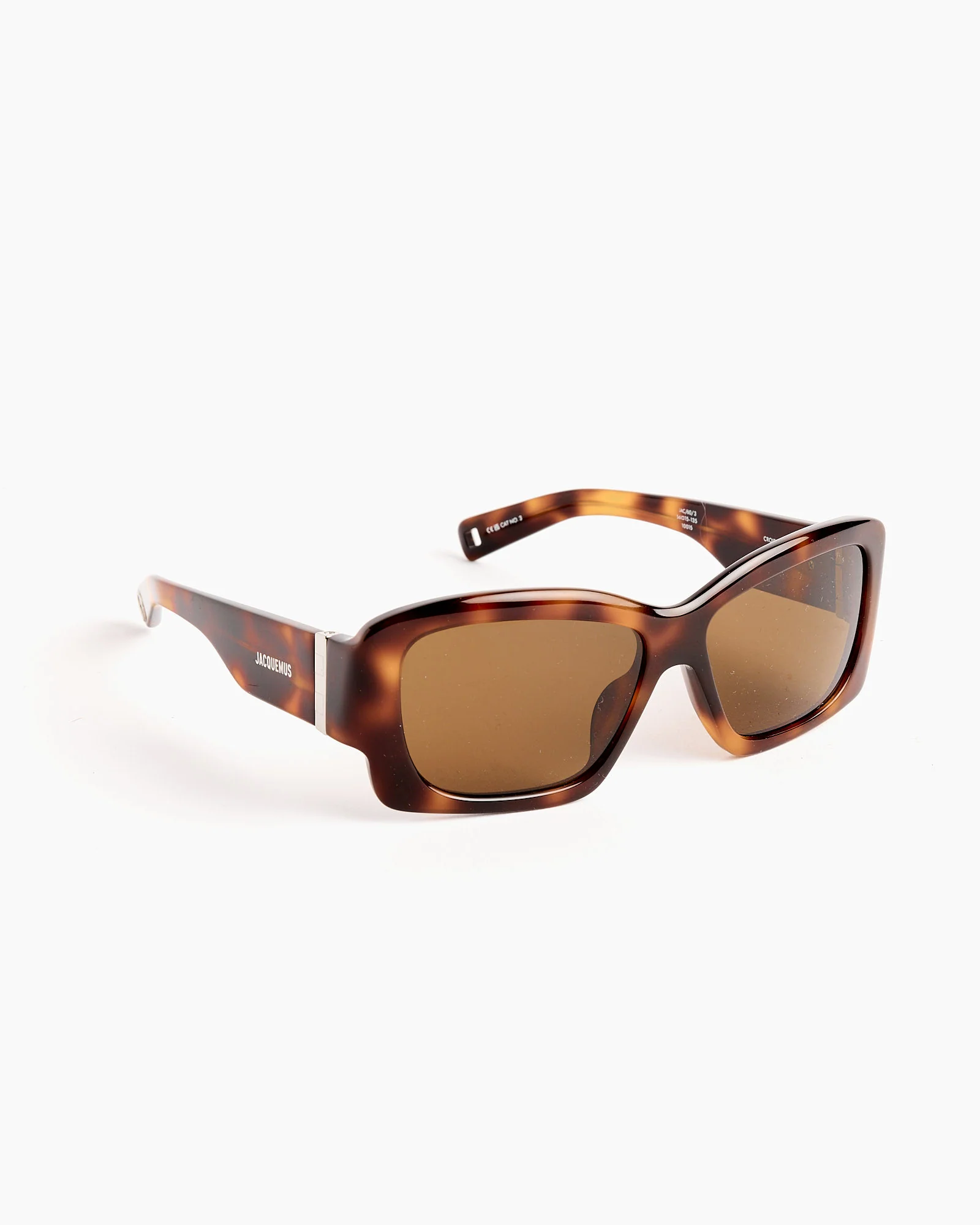 Croisiere Sunglasses in T-Shell/Silver/Brown - Image 3
