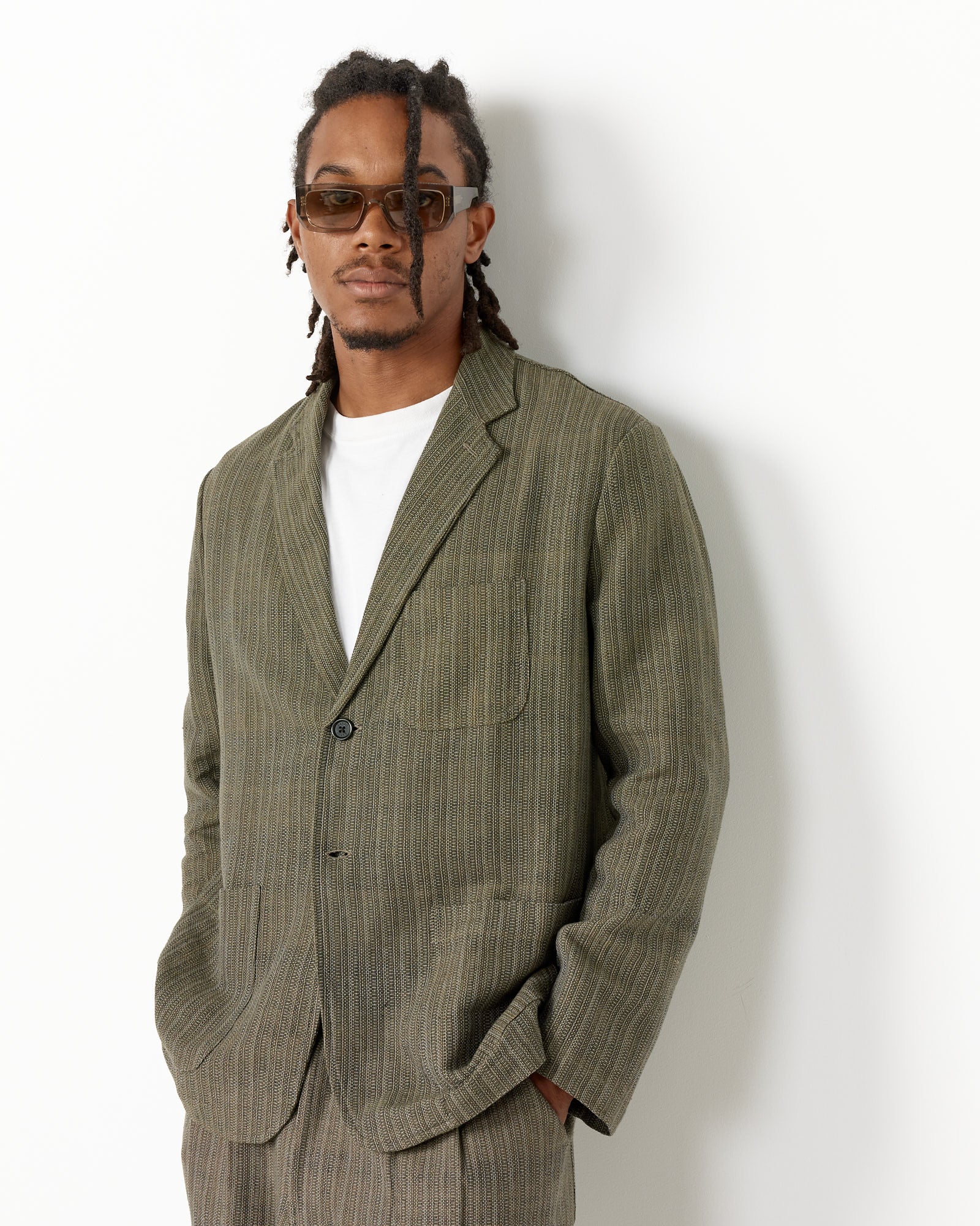 Hugh Handwoven Blazer - Image 2