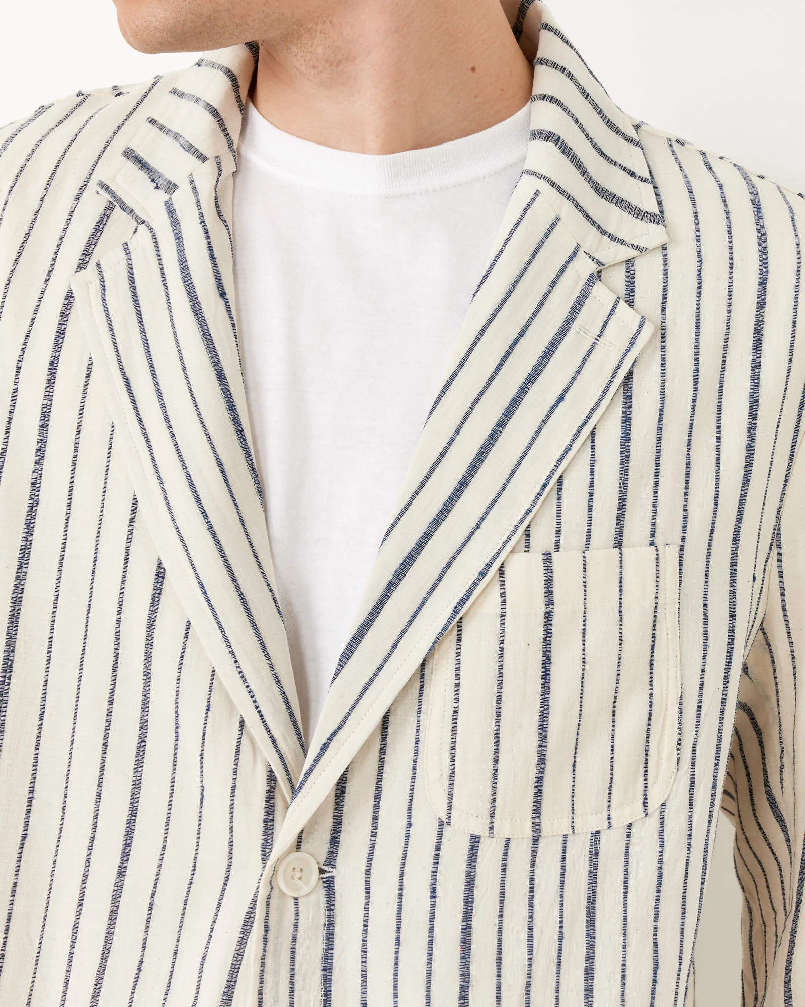 Hugh Jacket in Navy - Image 3