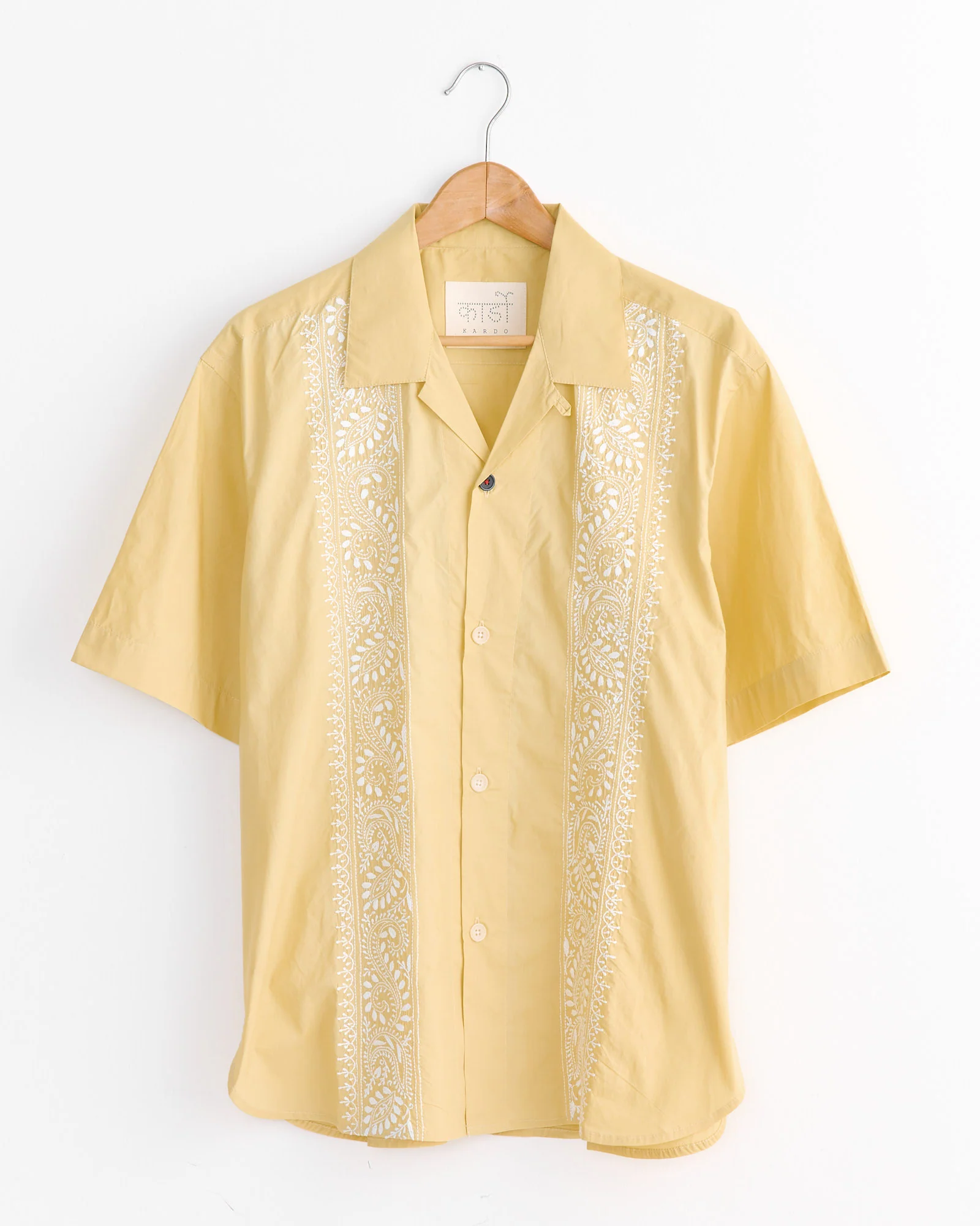 Ronen Embroidery Shirt in Flower