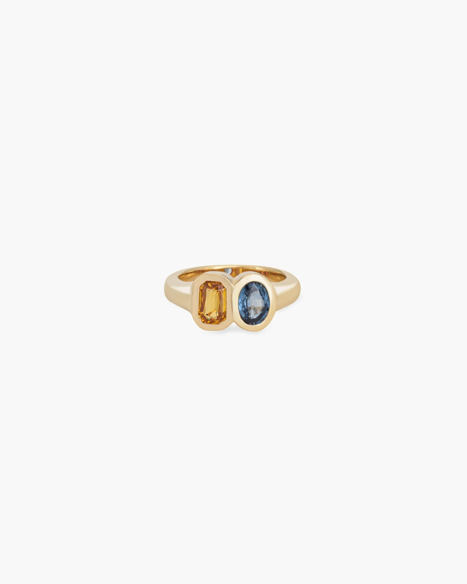 Oval Diptych Ring