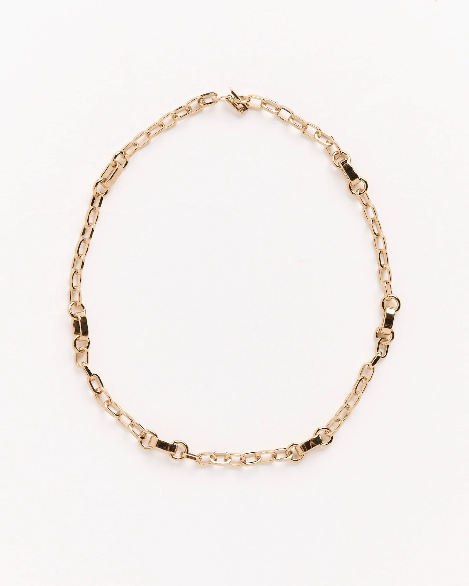 Centa Necklace in Gold Tone