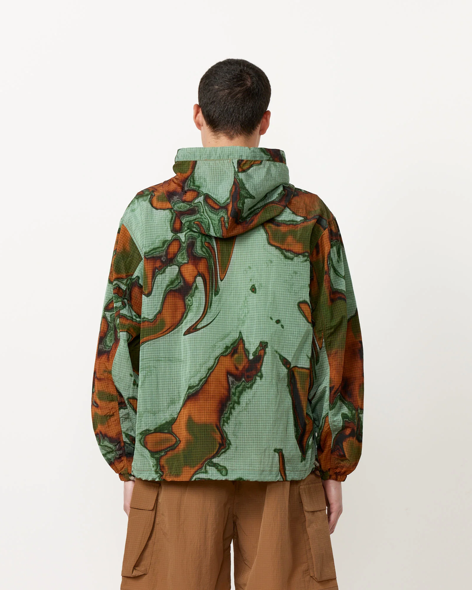 Tie Dye Nylon Jacket in Multi - Image 6