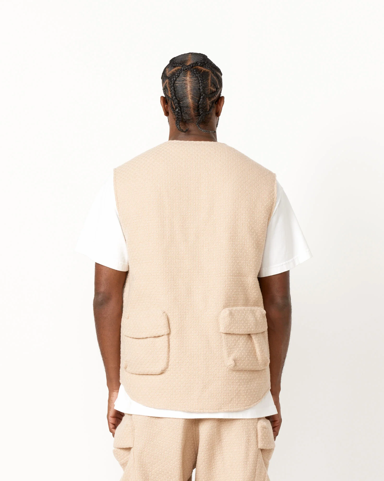 Wool Multipocket Vest - Image 5