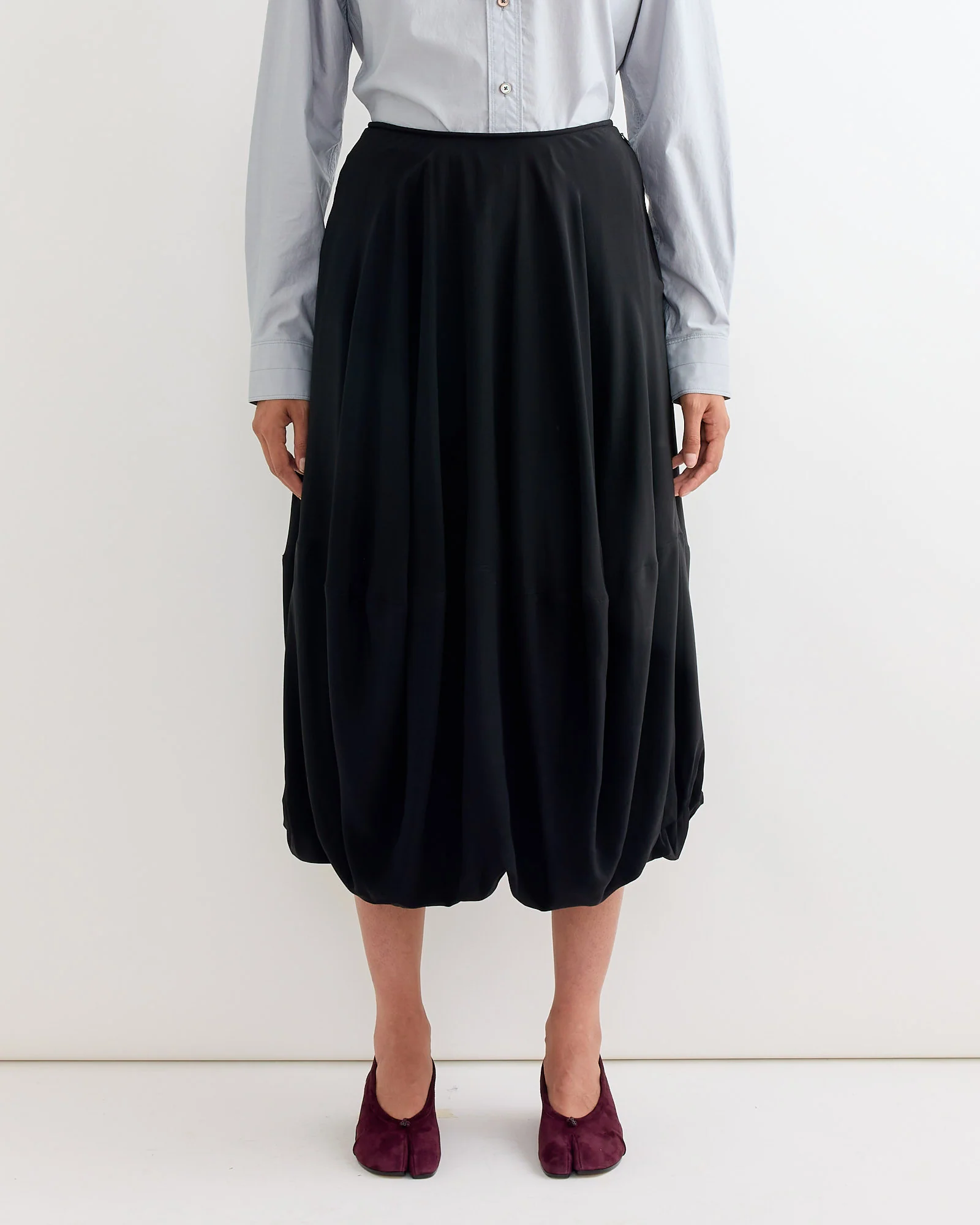 Balloon Skirt in Black