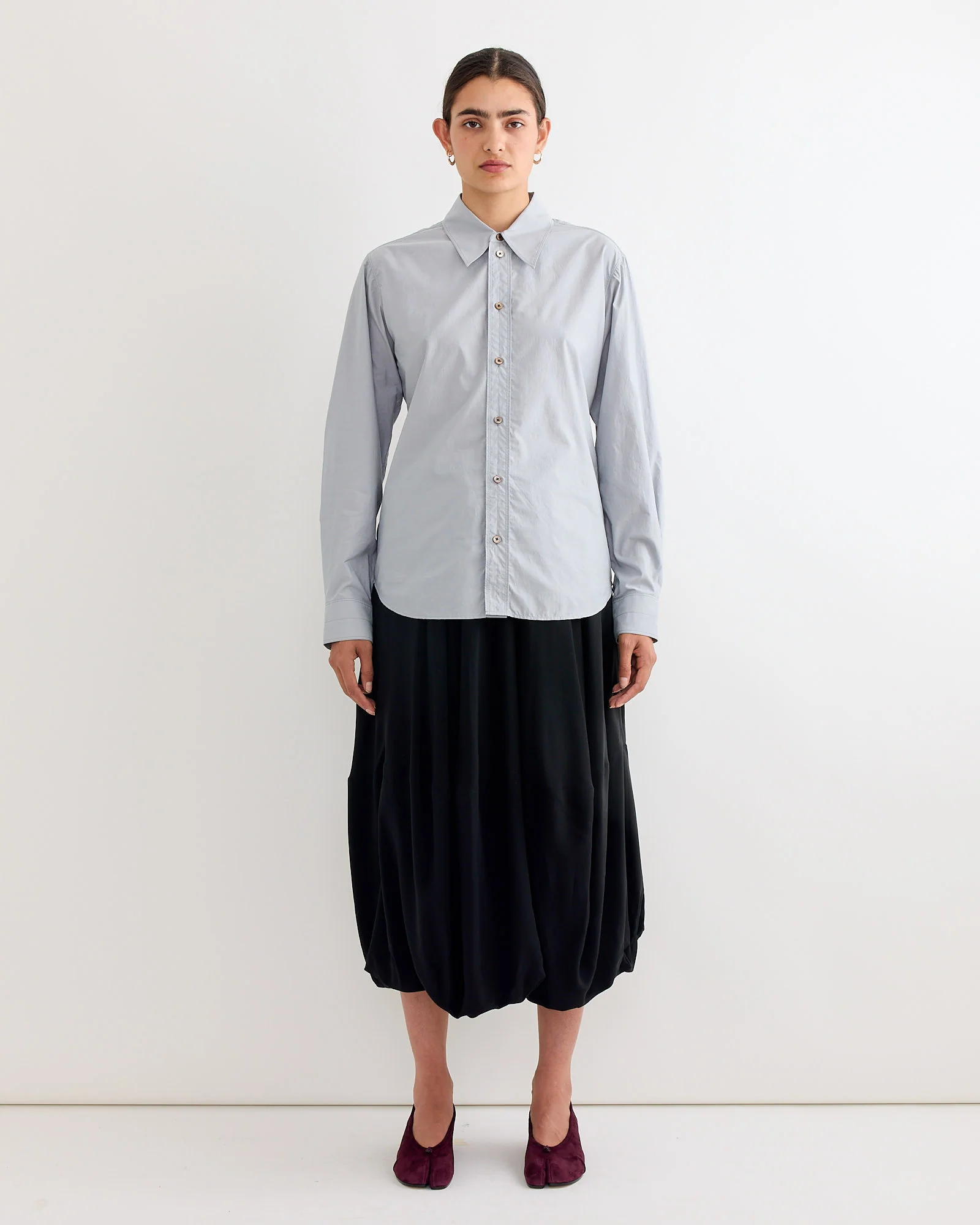 Balloon Skirt in Black - Image 2