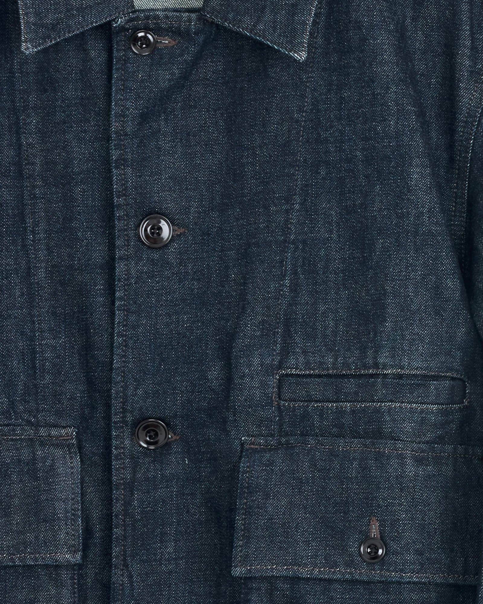 Boxy Jacket in Denim Indigo - Image 2