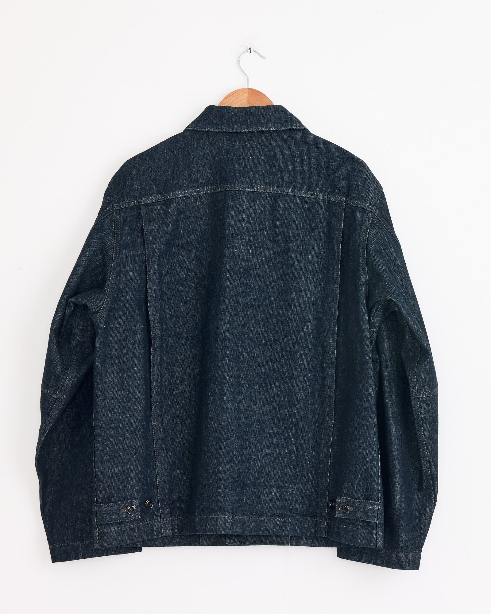 Boxy Jacket in Denim Indigo - Image 3