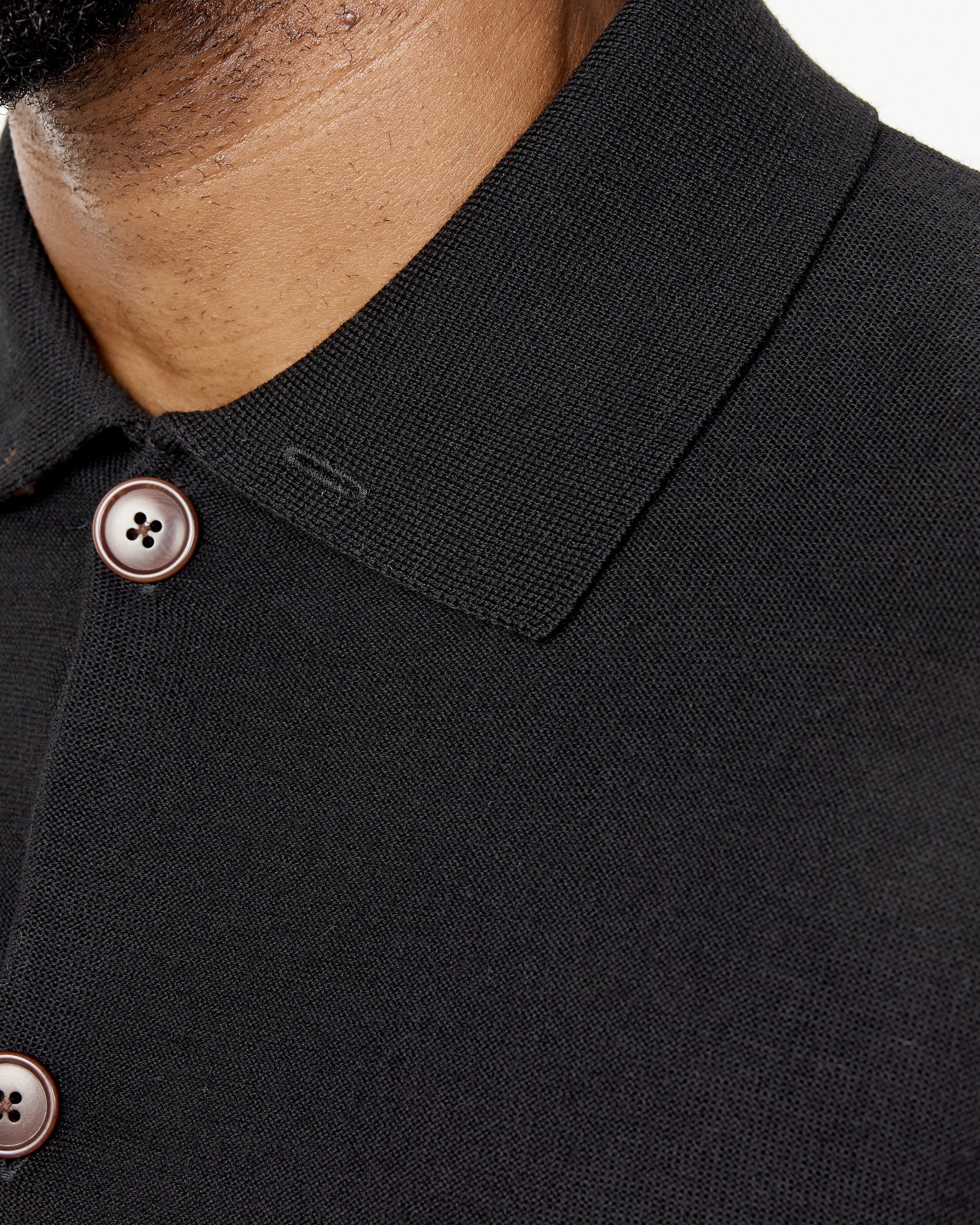 Convertible Collar Knit Shirt - Image 11