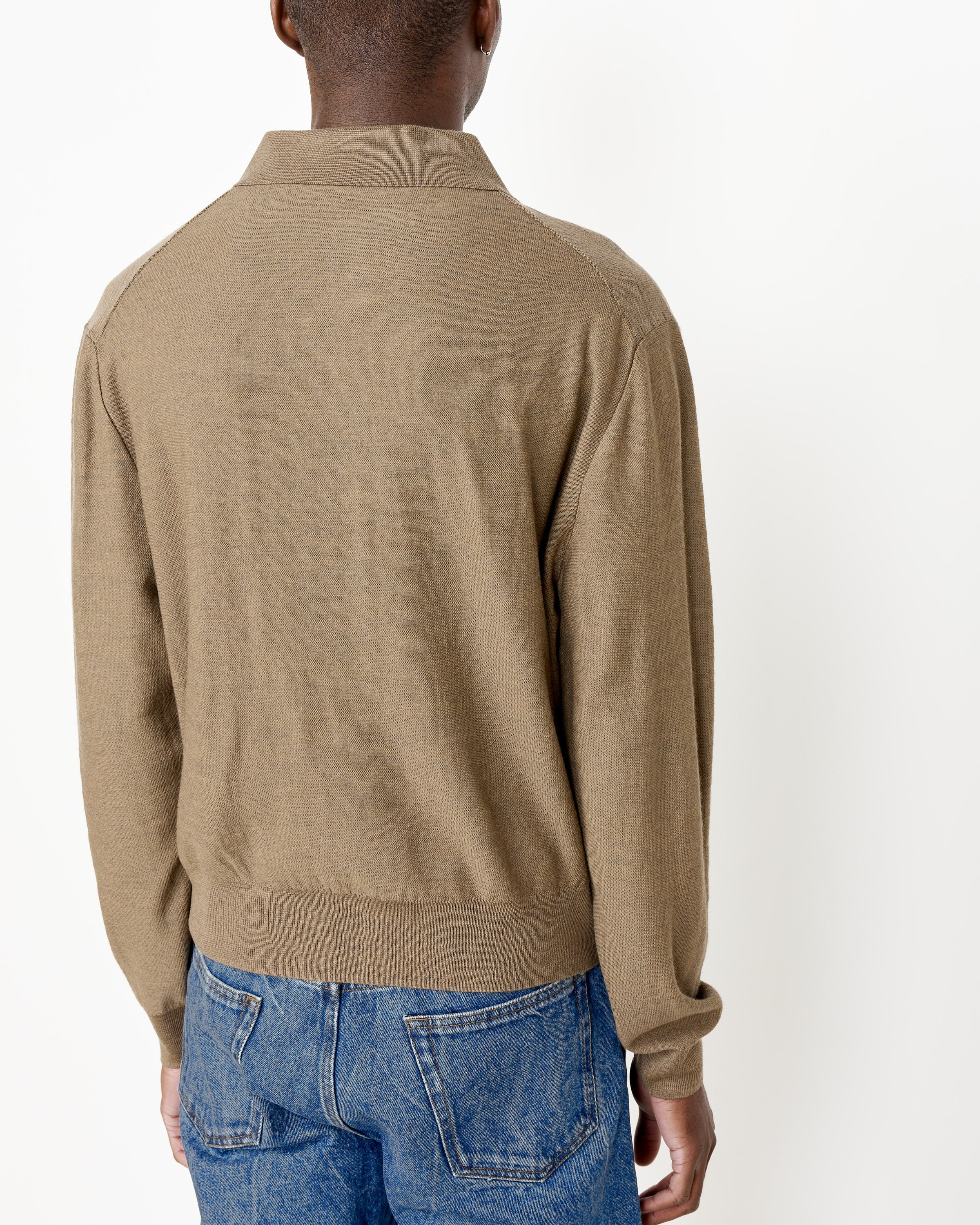 Convertible Collar Knit Shirt - Image 7