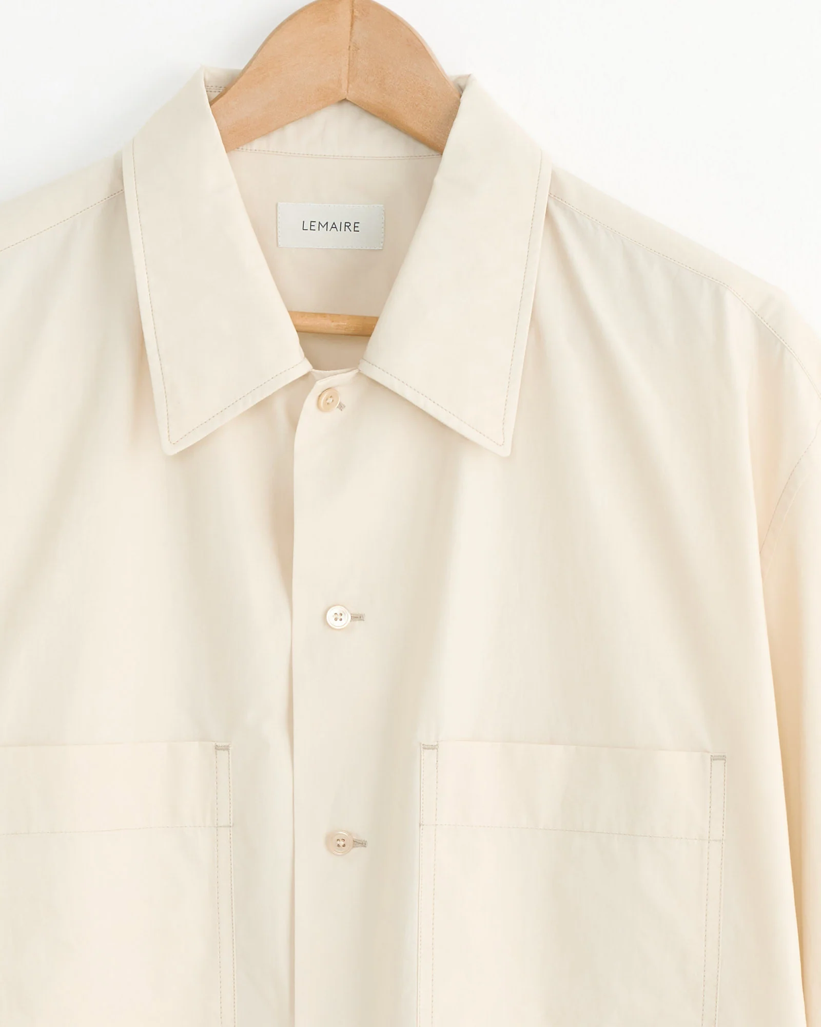 Convertible Shirt in Warm Beige - Image 2