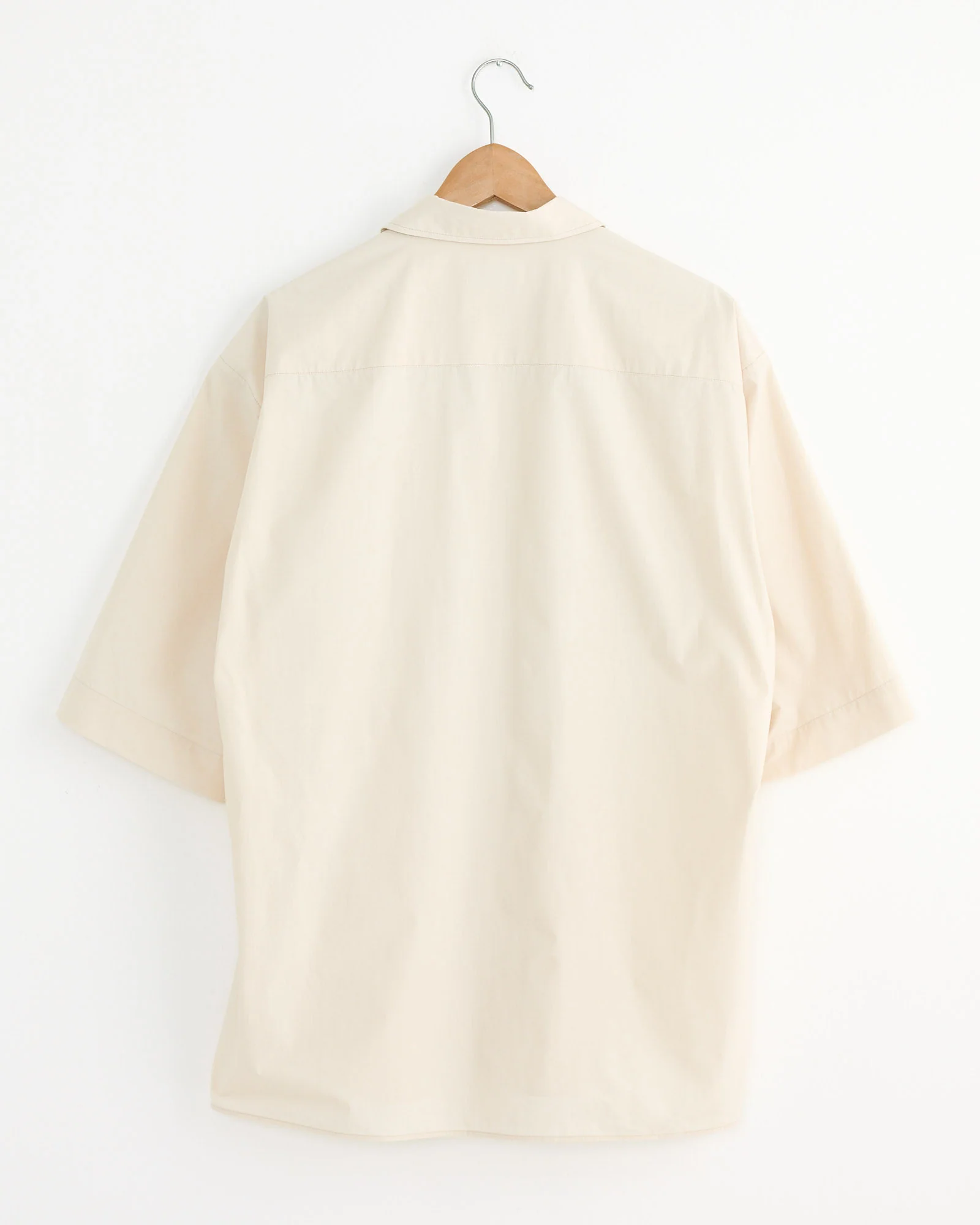 Convertible Shirt in Warm Beige - Image 3