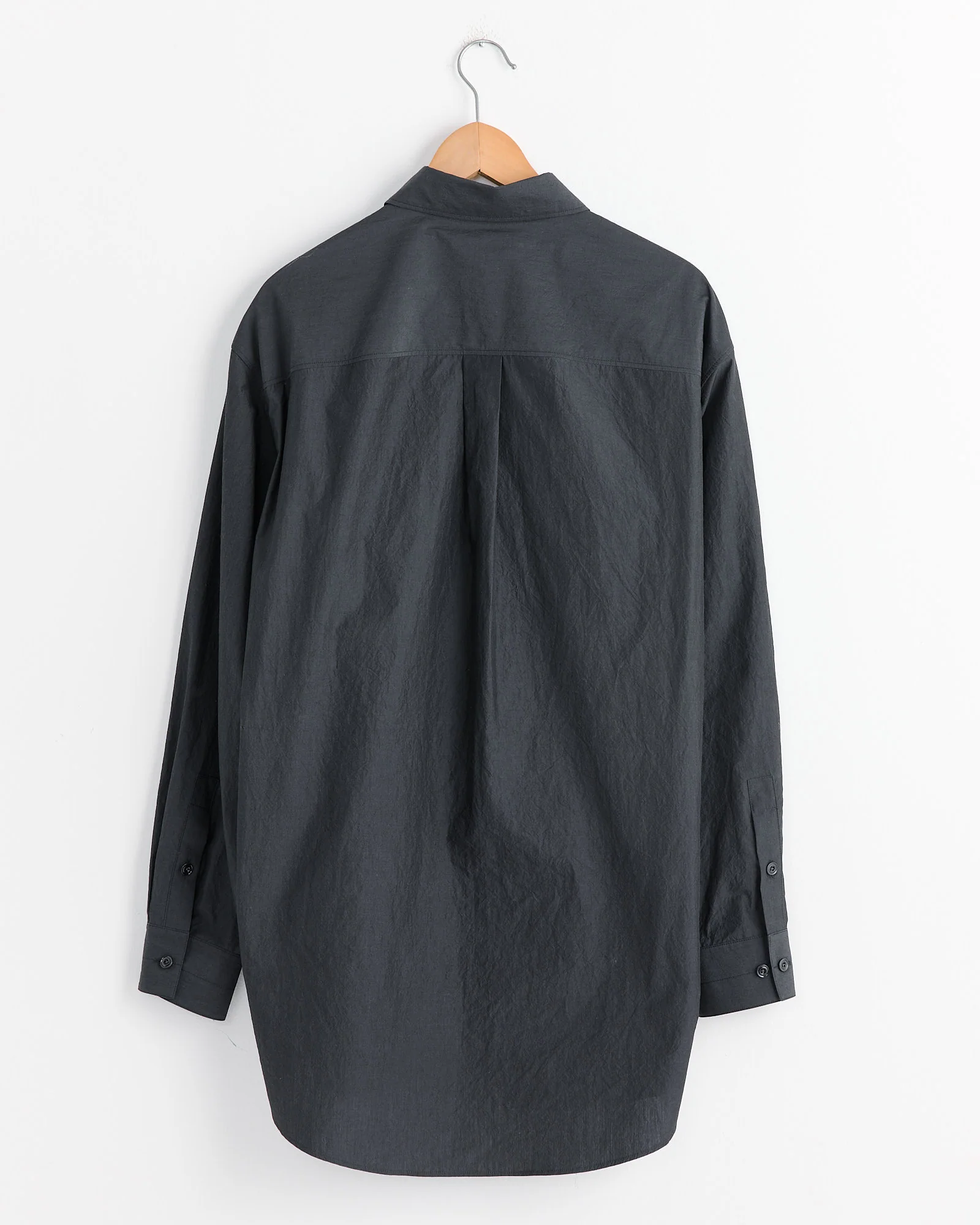 Double Pocket Shirt in Charcoal - Image 3