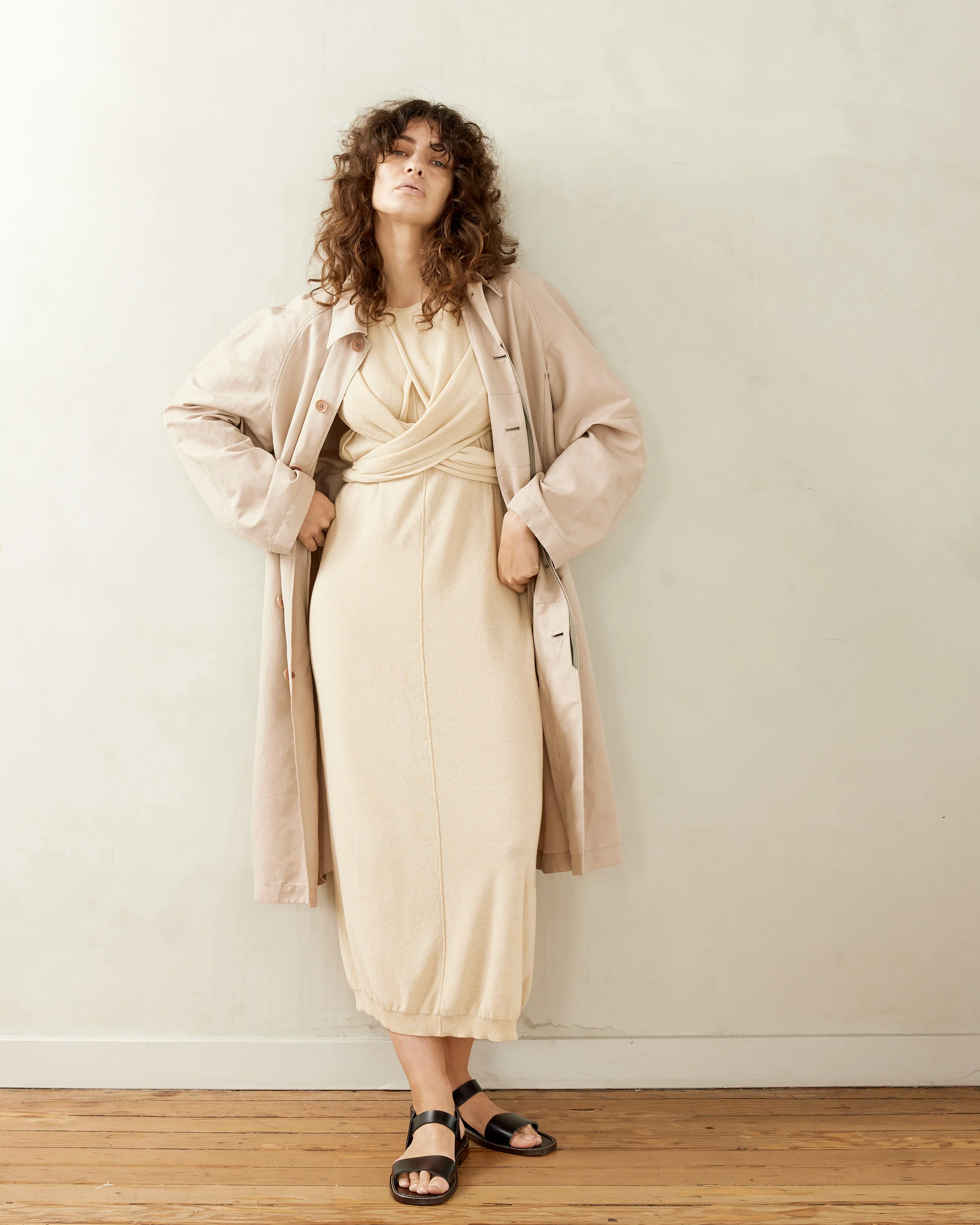 Knotted Sleeveless Dress - Image 5