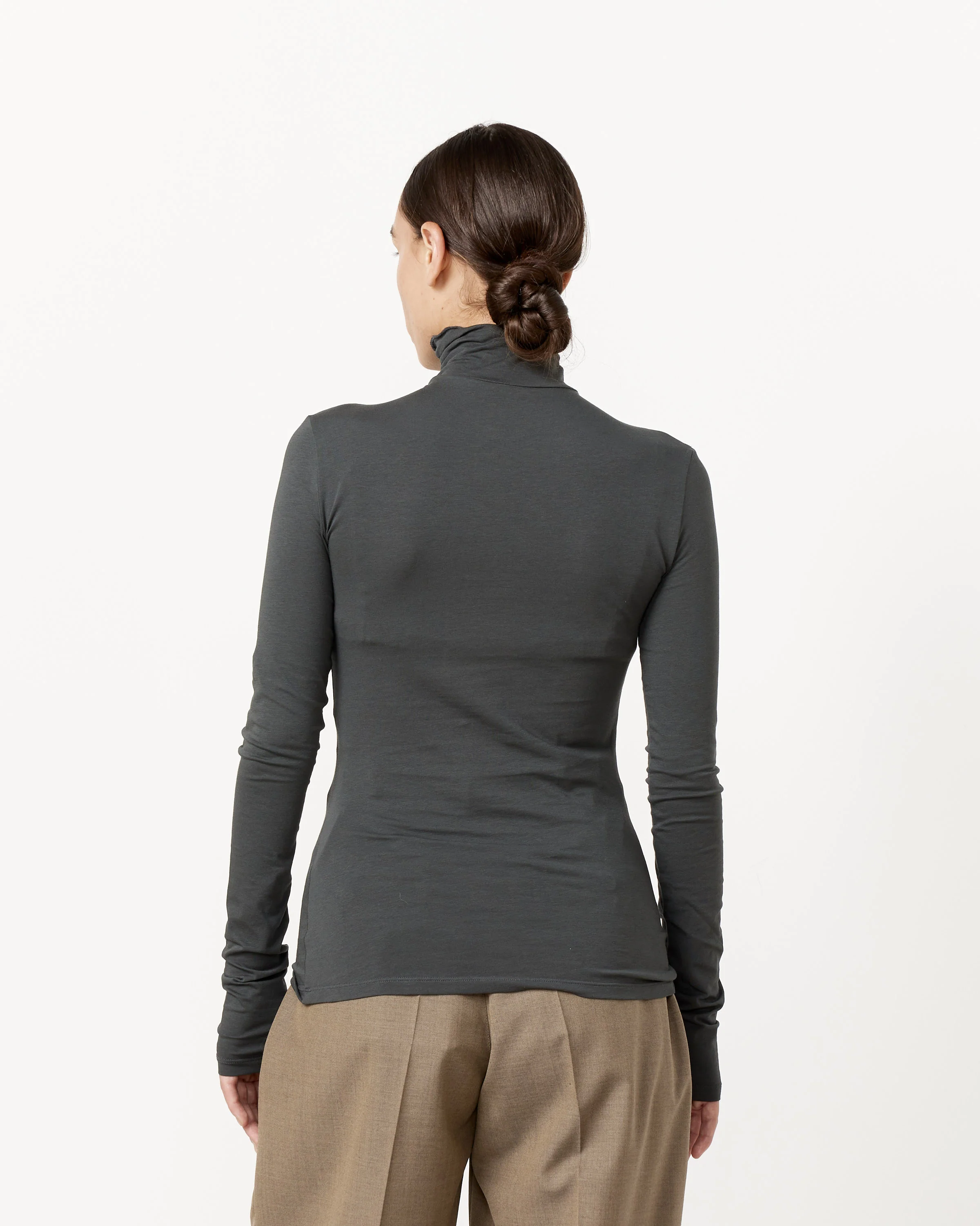 Long Sleeve High Neck Top - Image 4