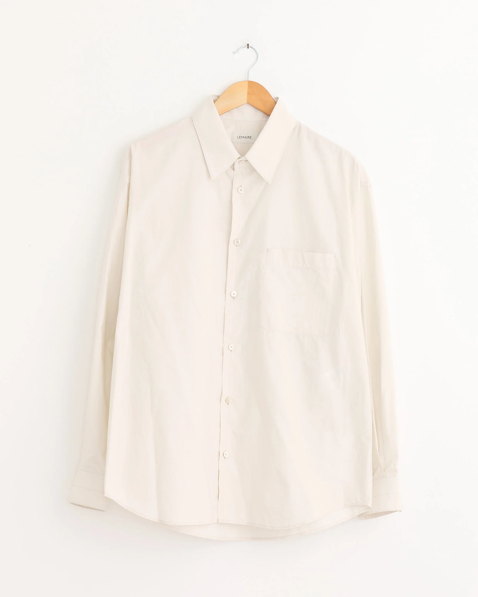 Regular Shirt in Light Cream