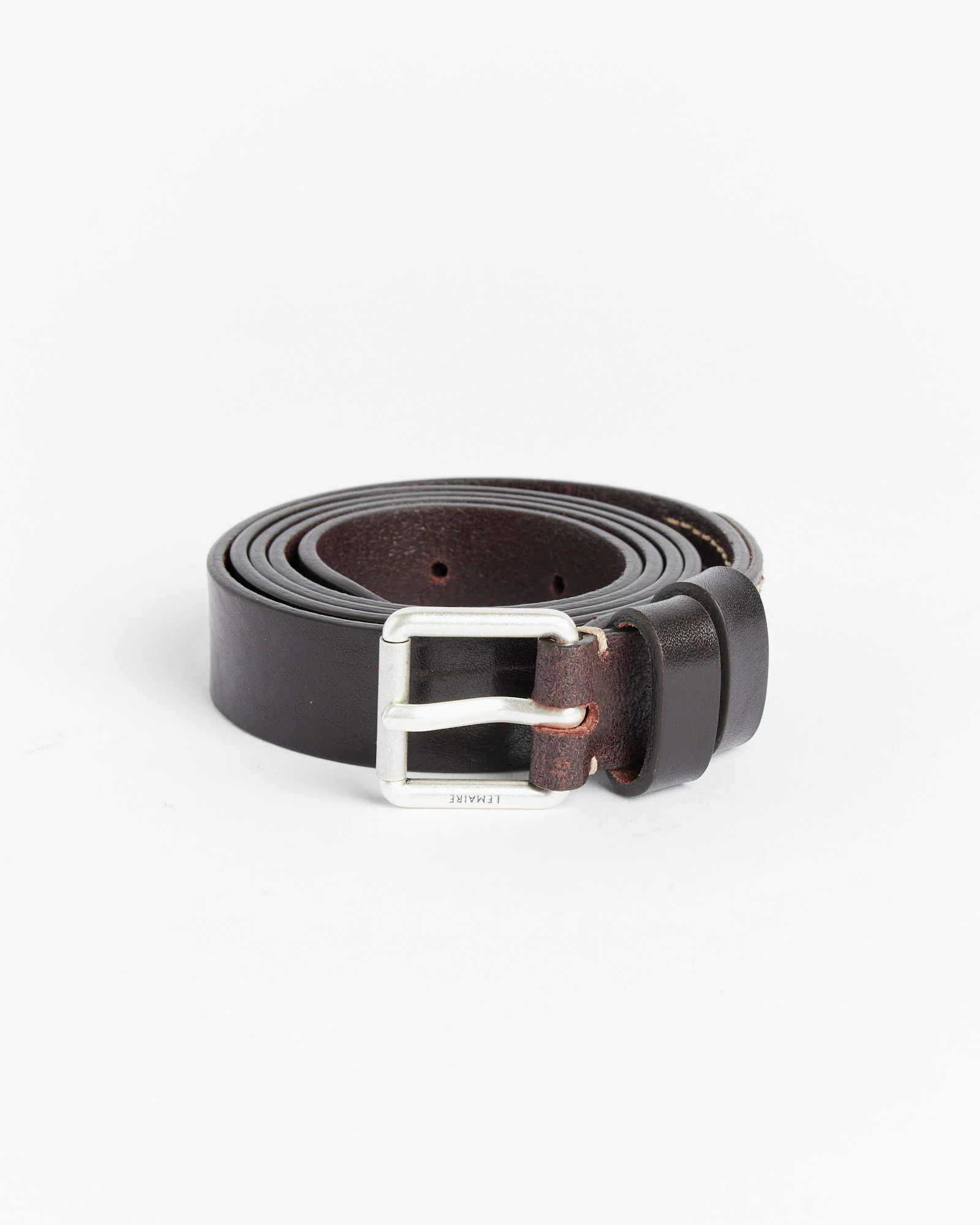 Reversed Belt 25 in Dark Brown