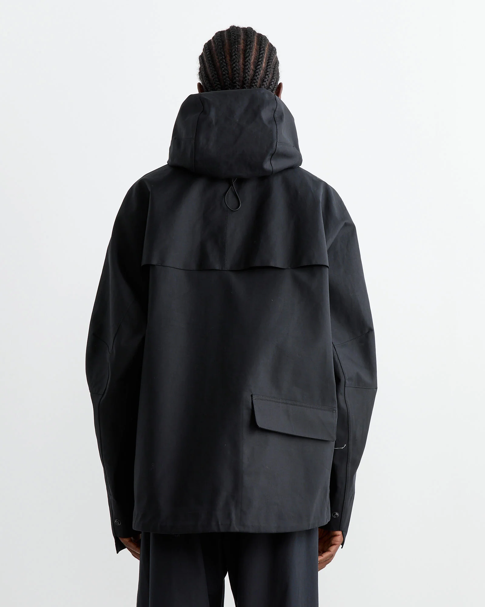 Soft Technical Parka in Black - Image 7