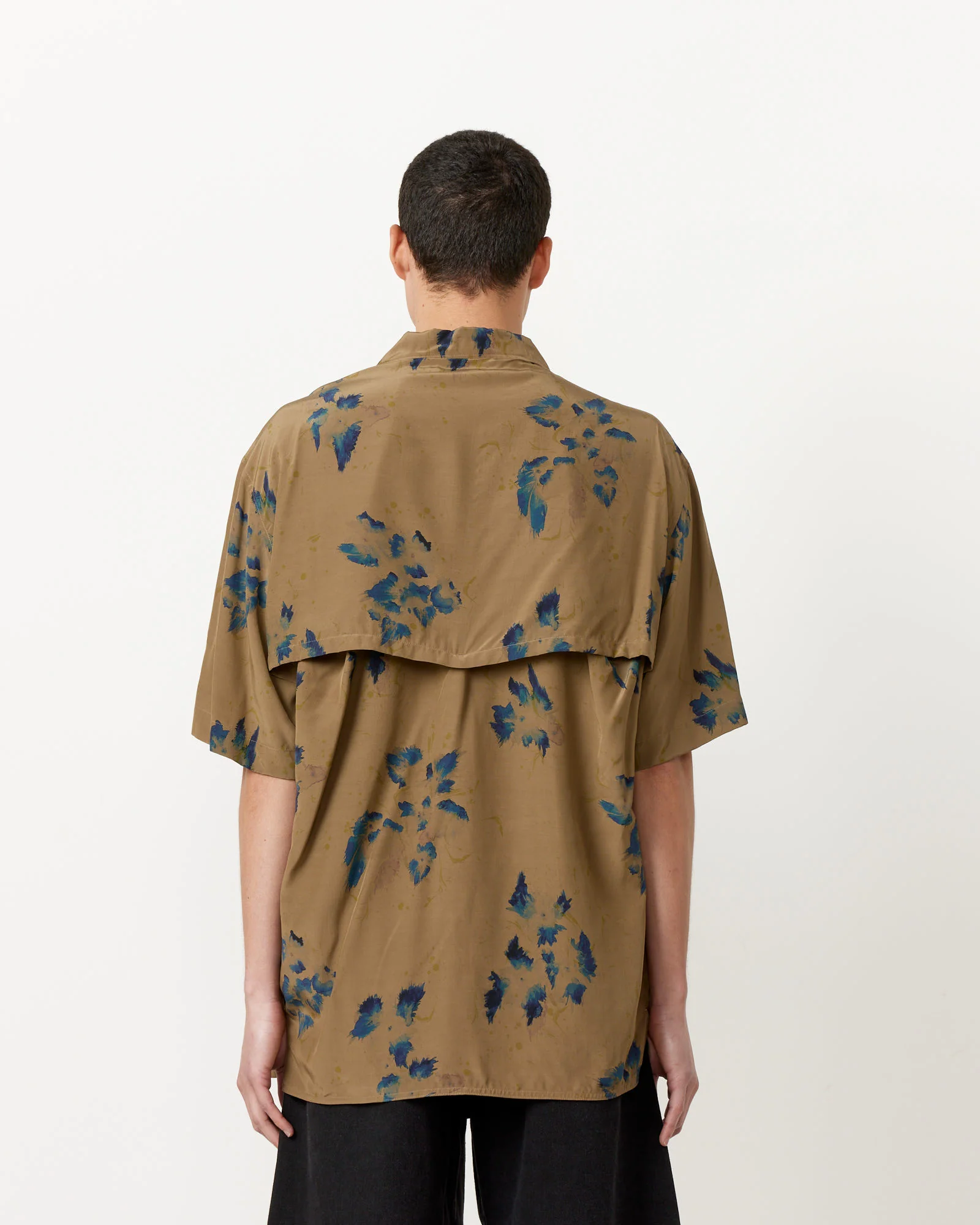 Summer Shirt in Khaki/Ink - Image 5