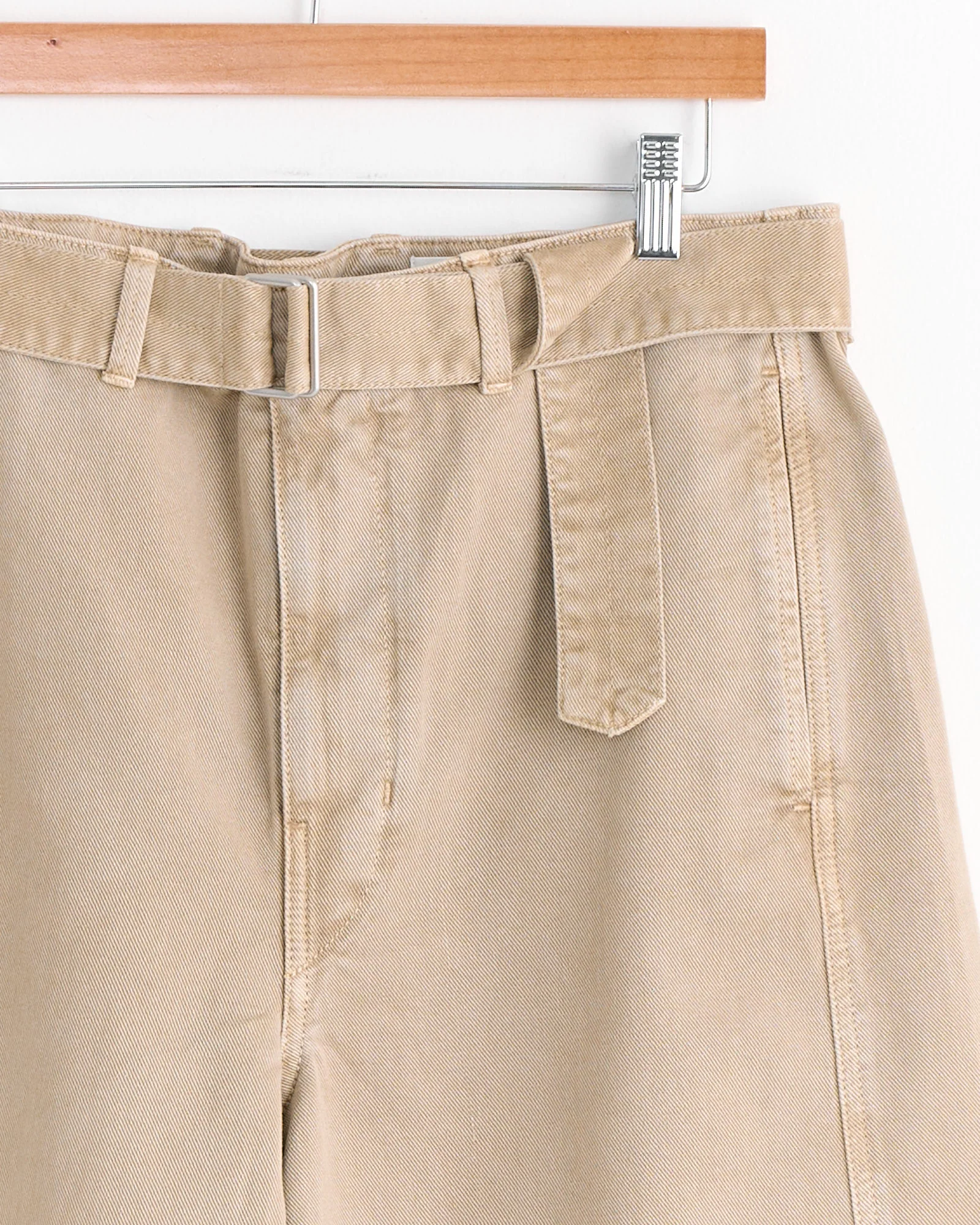 Twisted Short in Natural Beige - Image 2