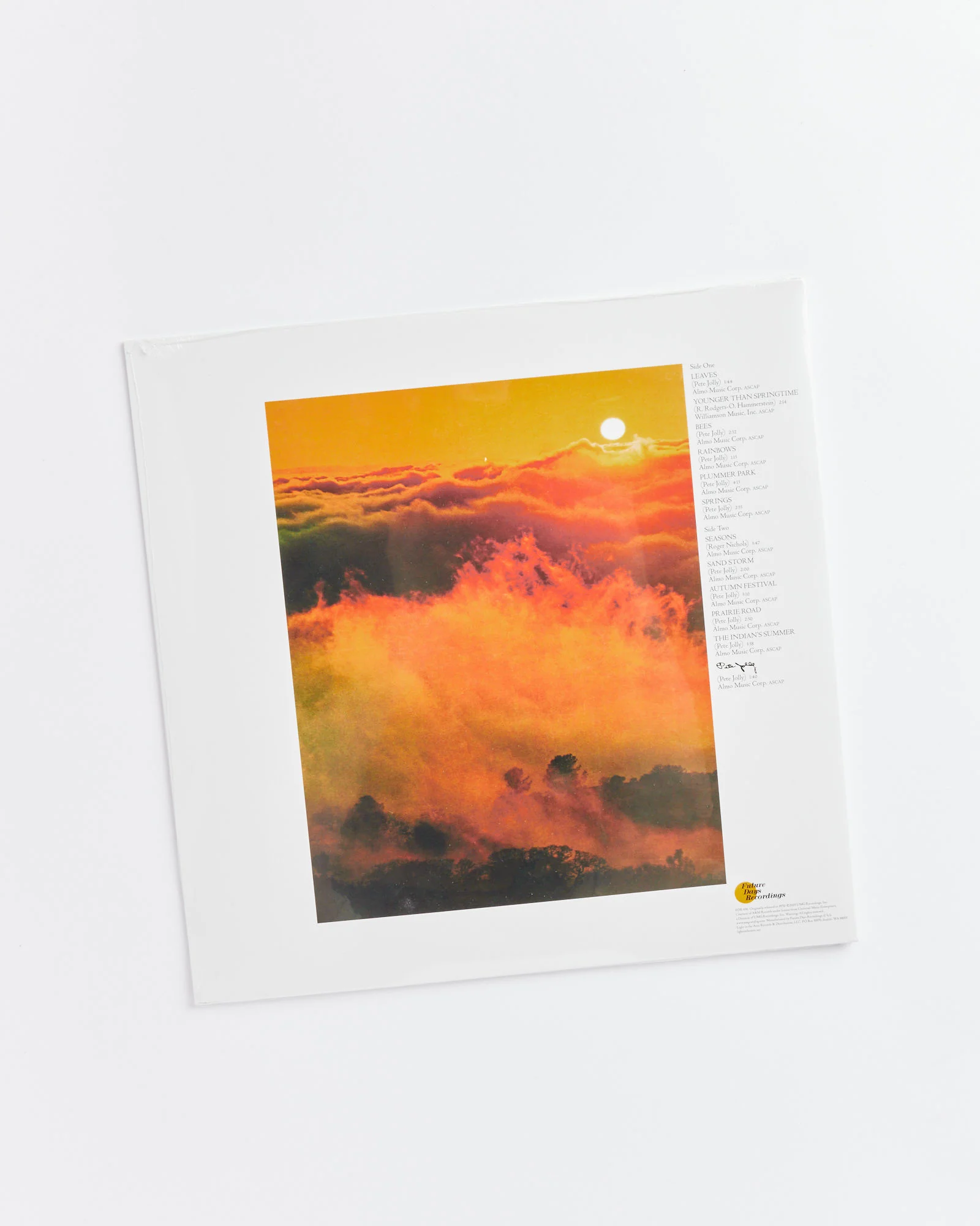 Pete Jolly: Seasons (LP Clear Amber)
